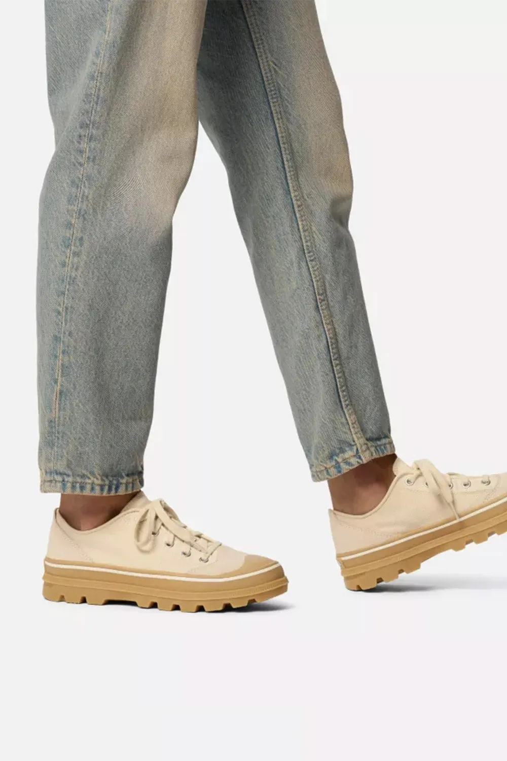 Sorel Scout N About Low Sneakers for Women in Chalk Gum | 2113251-191