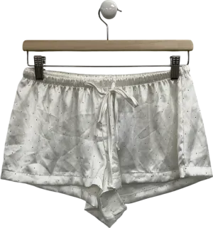 South Beach White Jasmin X Sb La Cala Embellished Shorts UK 10