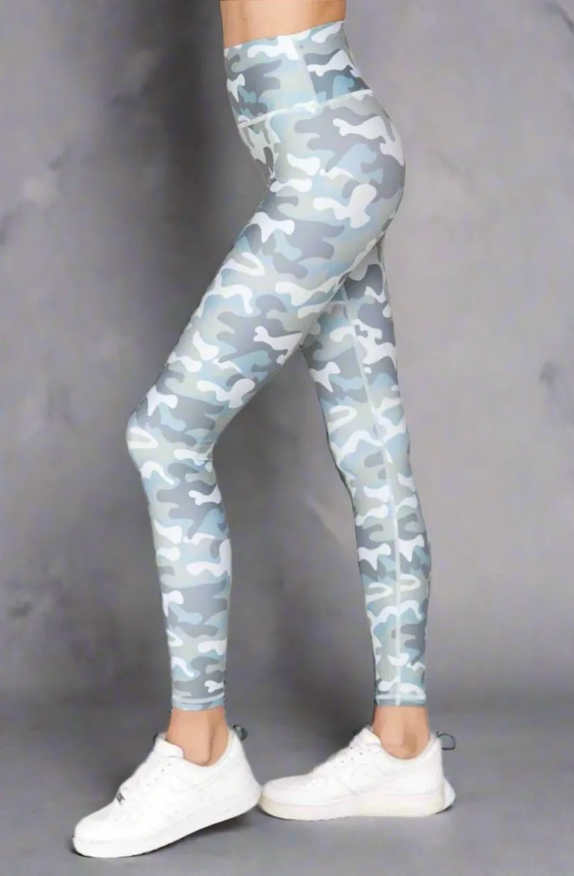 Spiritual Gangster Camo Intent High Waist Leggings