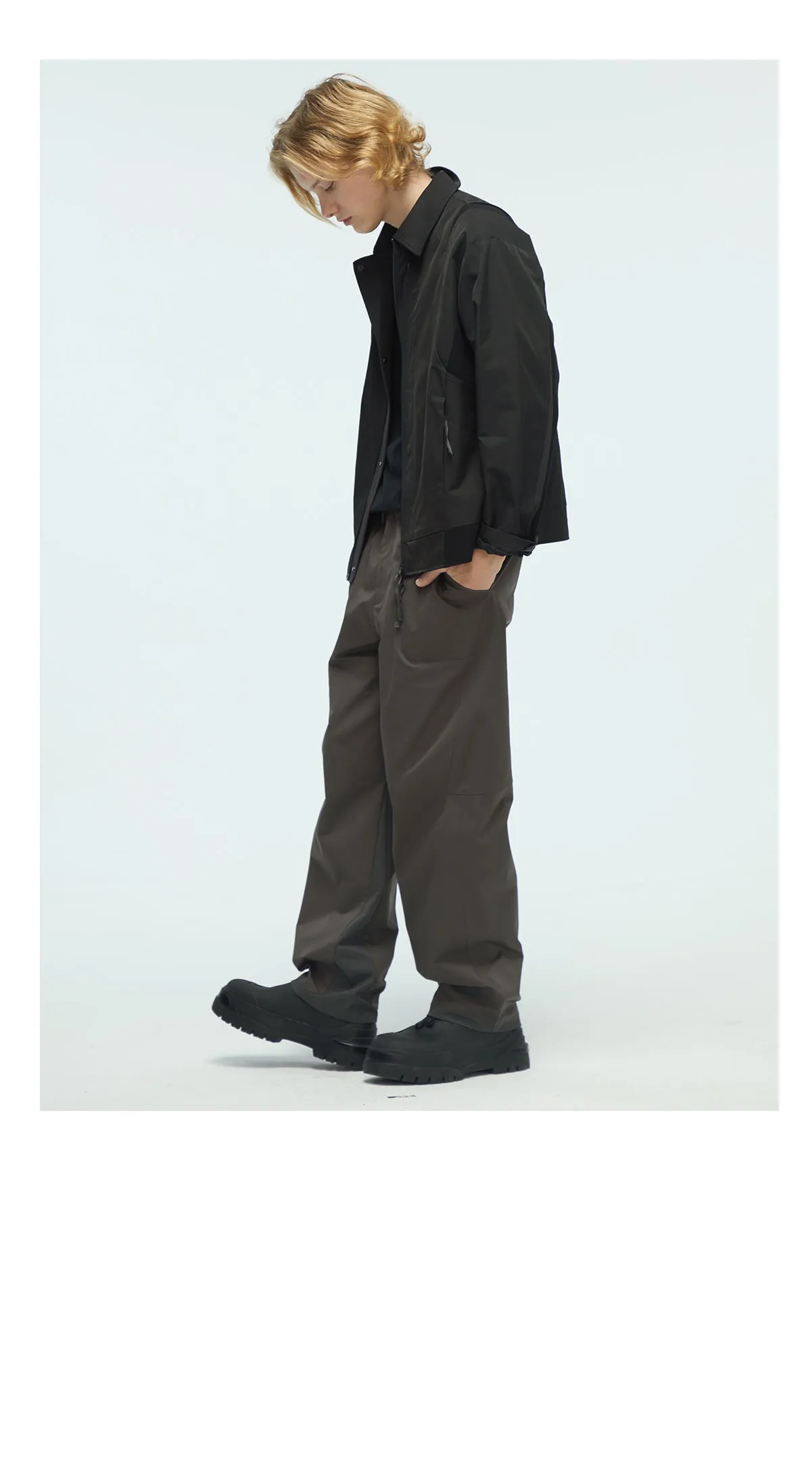 Splicing Thickened Casual Pants