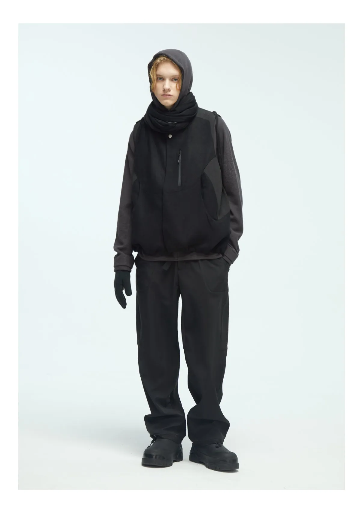 Splicing Thickened Casual Pants