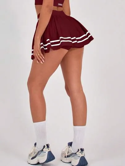Sport Padelclub Print Pleated Tennis Skort – Stylish & Comfortable