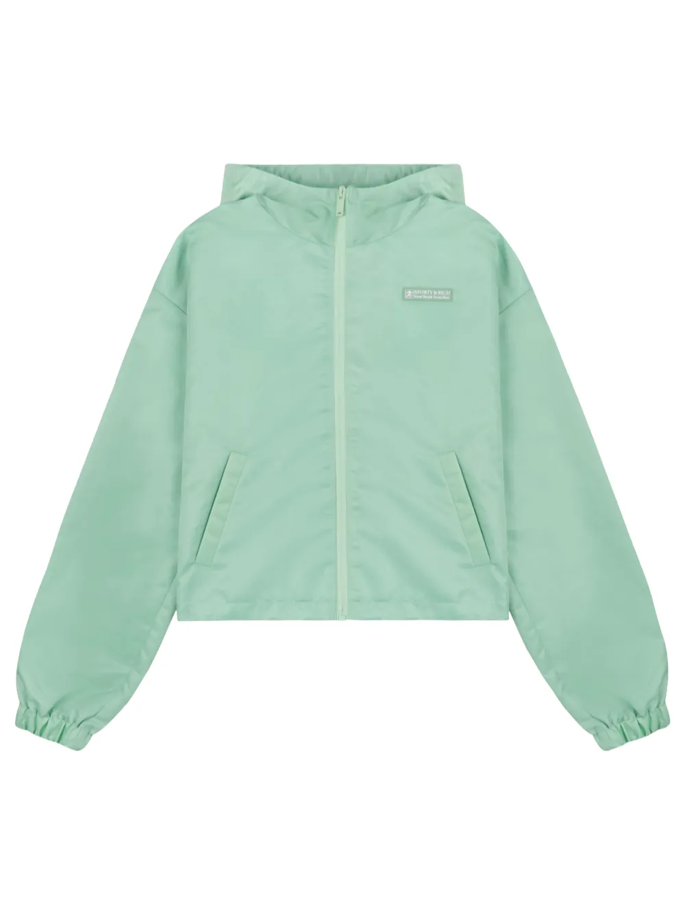 Sporty & Rich Good Health Windbreaker in Thyme 218