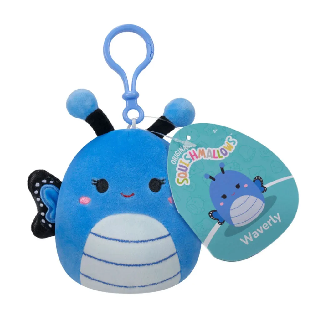 Squishmallow Clip on 3.5 Inch Plush - Waverly