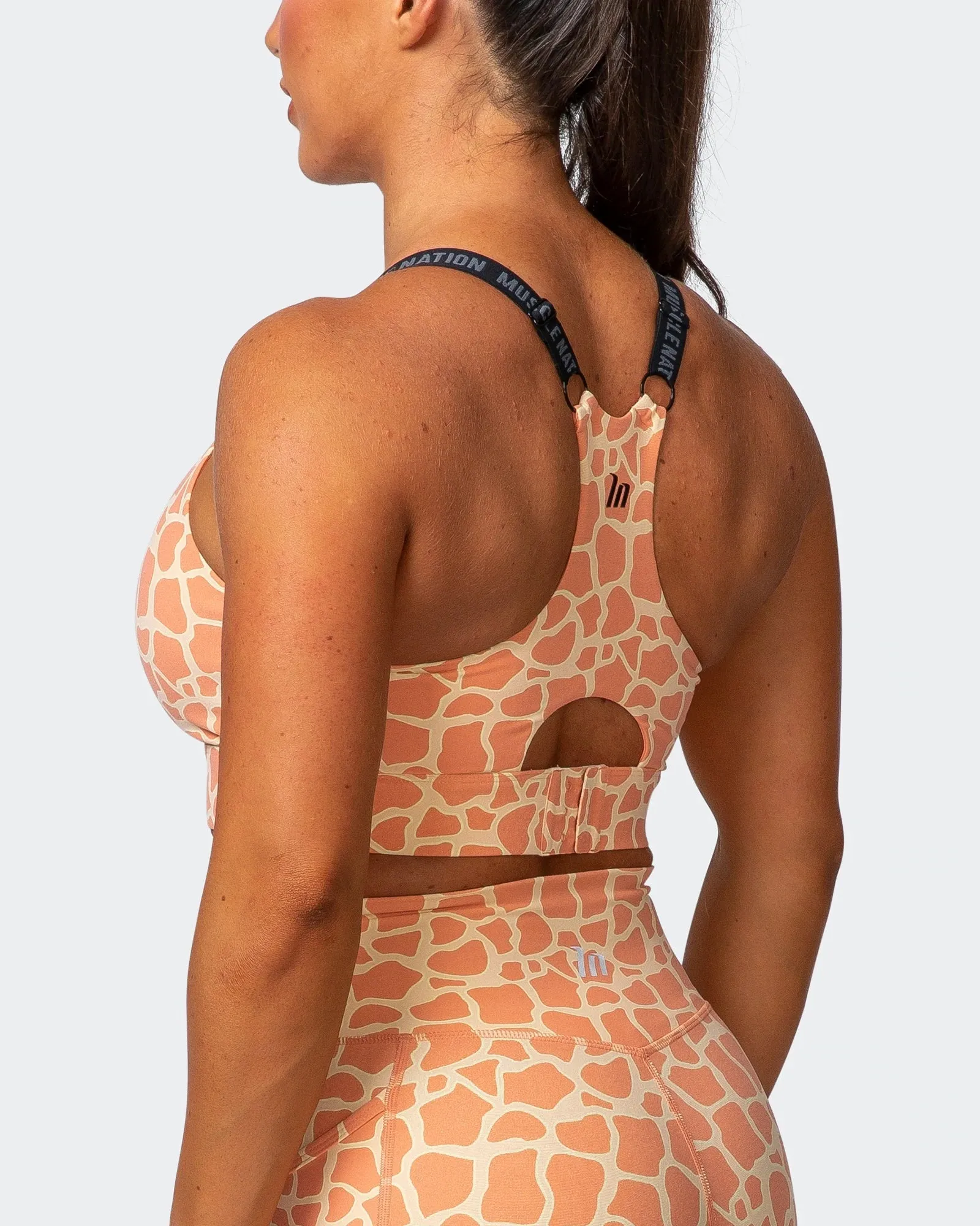 STABILITY BRA Paradise Giraffe Print
