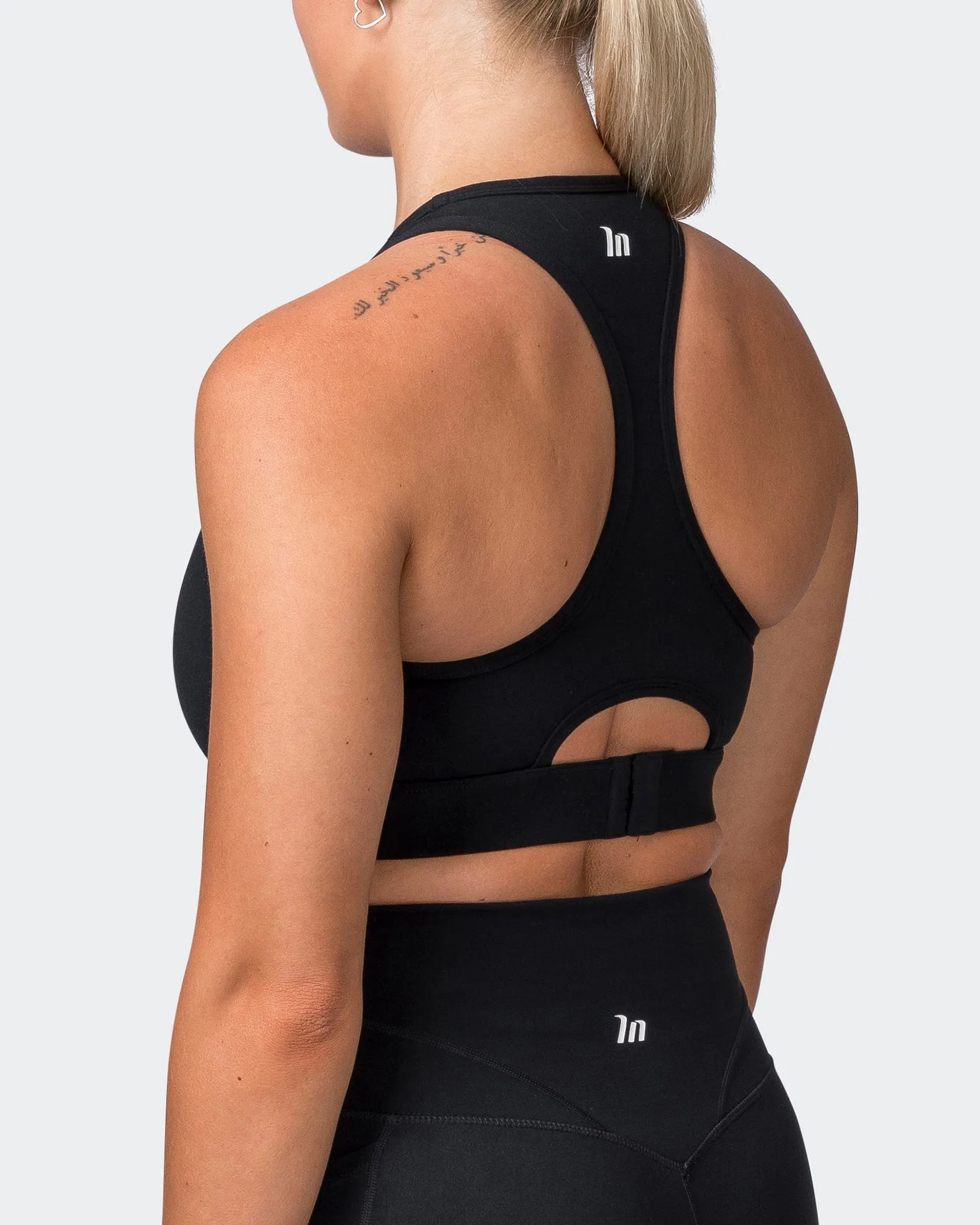Stamina Moulded Bra - Black
