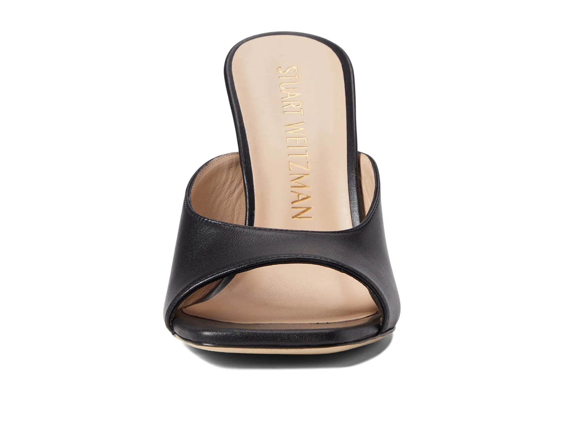 Stuart Weitzman Womens Tia 100 Lucite Wedge Black 9 B