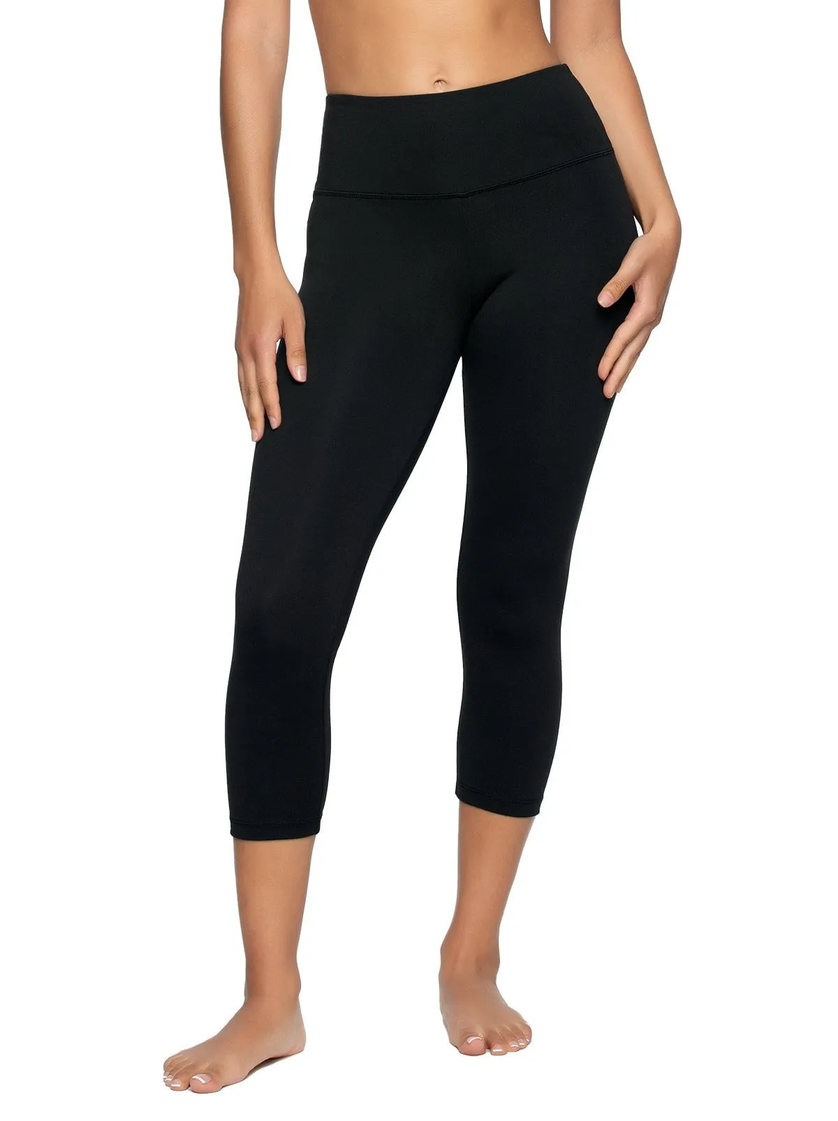 Sueded Athletic Capri Legging