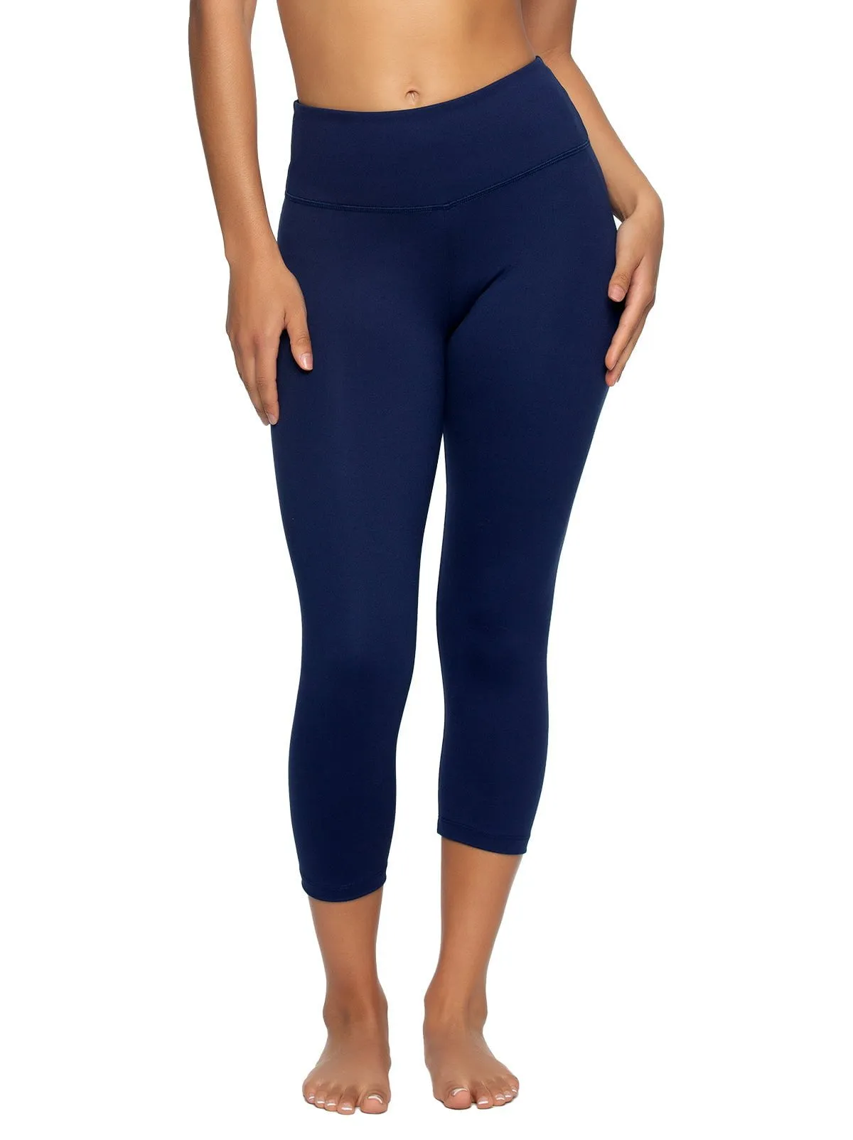 Sueded Athletic Capri Legging