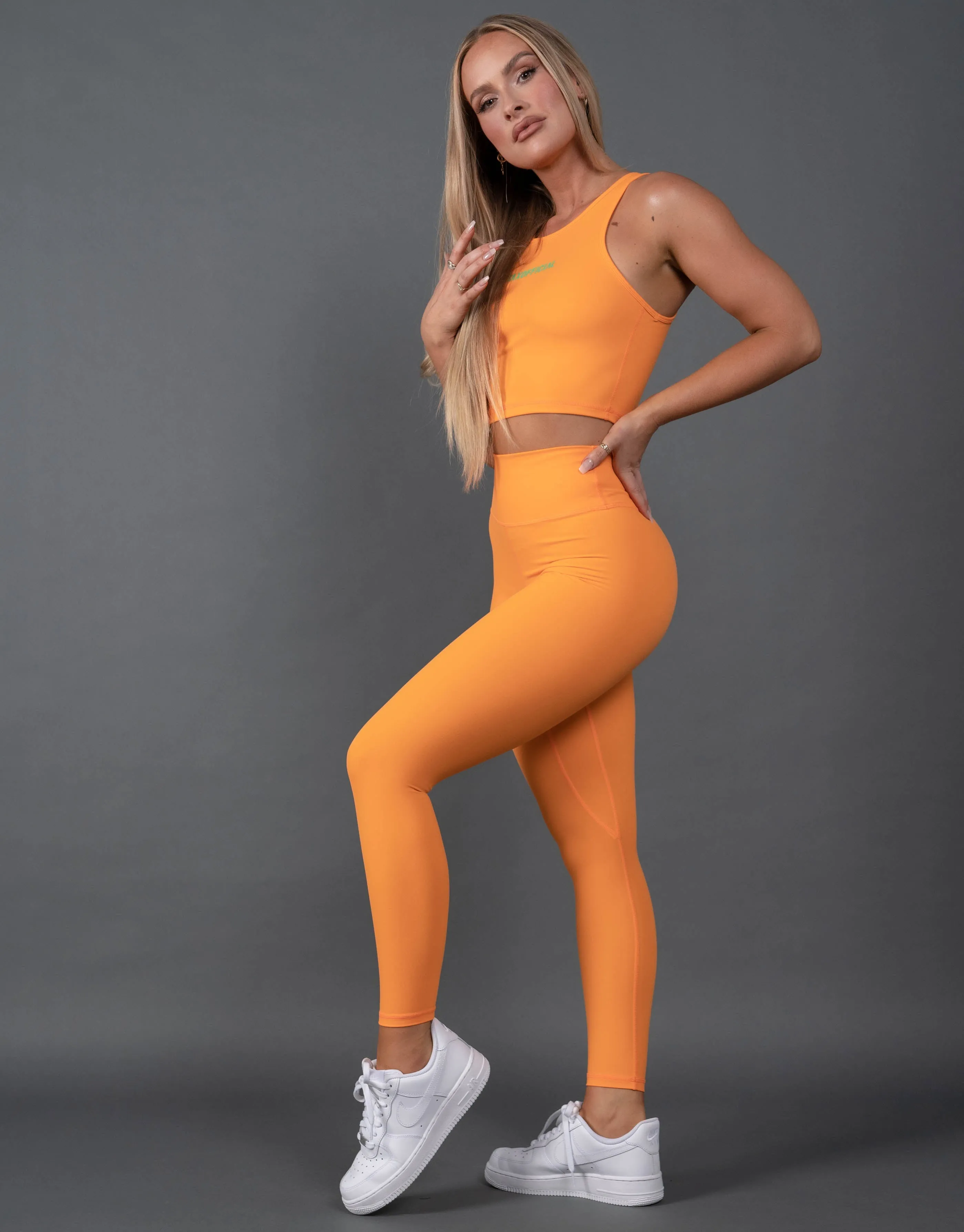 Summer 22 Full Length Tights - Orange