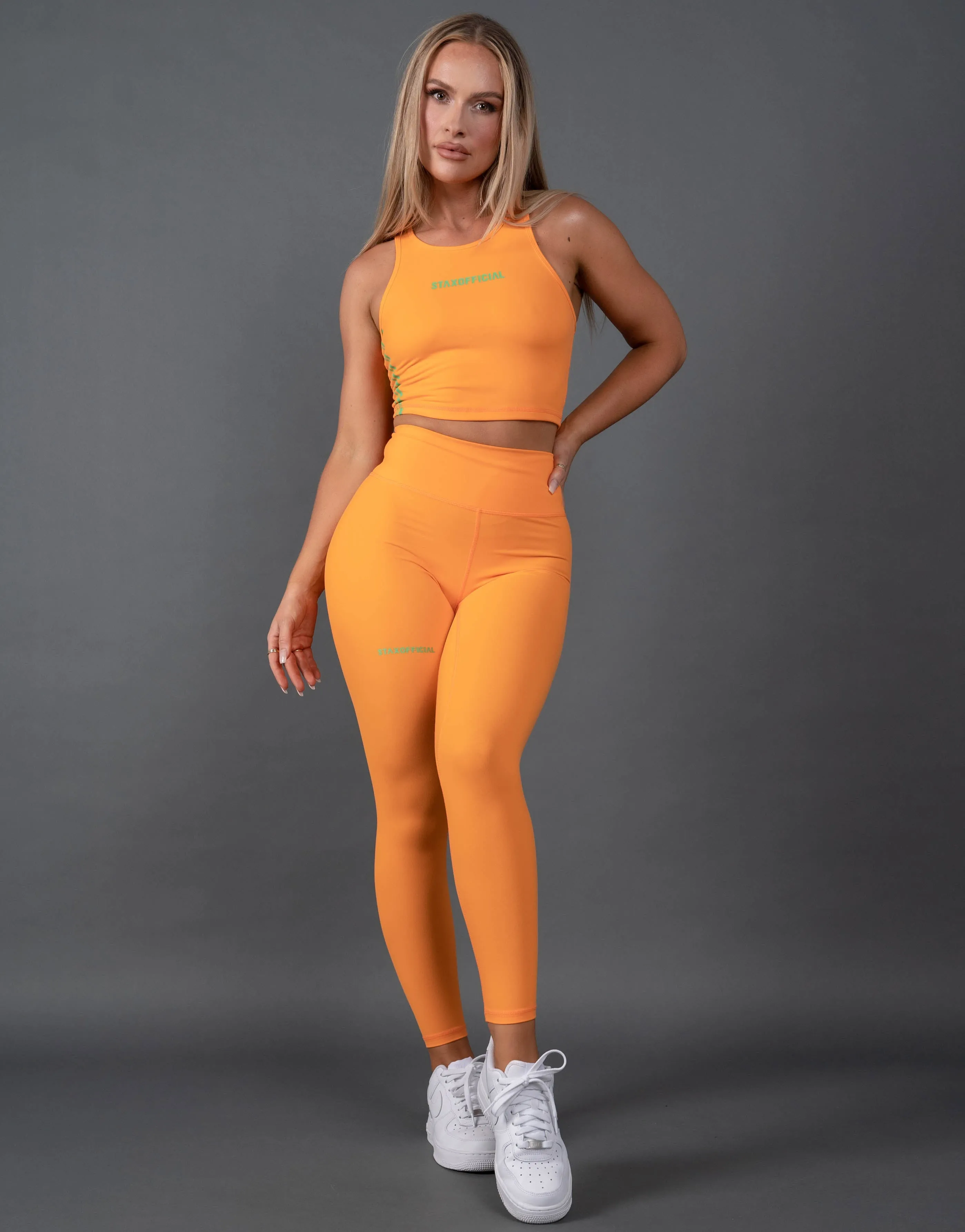 Summer 22 Full Length Tights - Orange