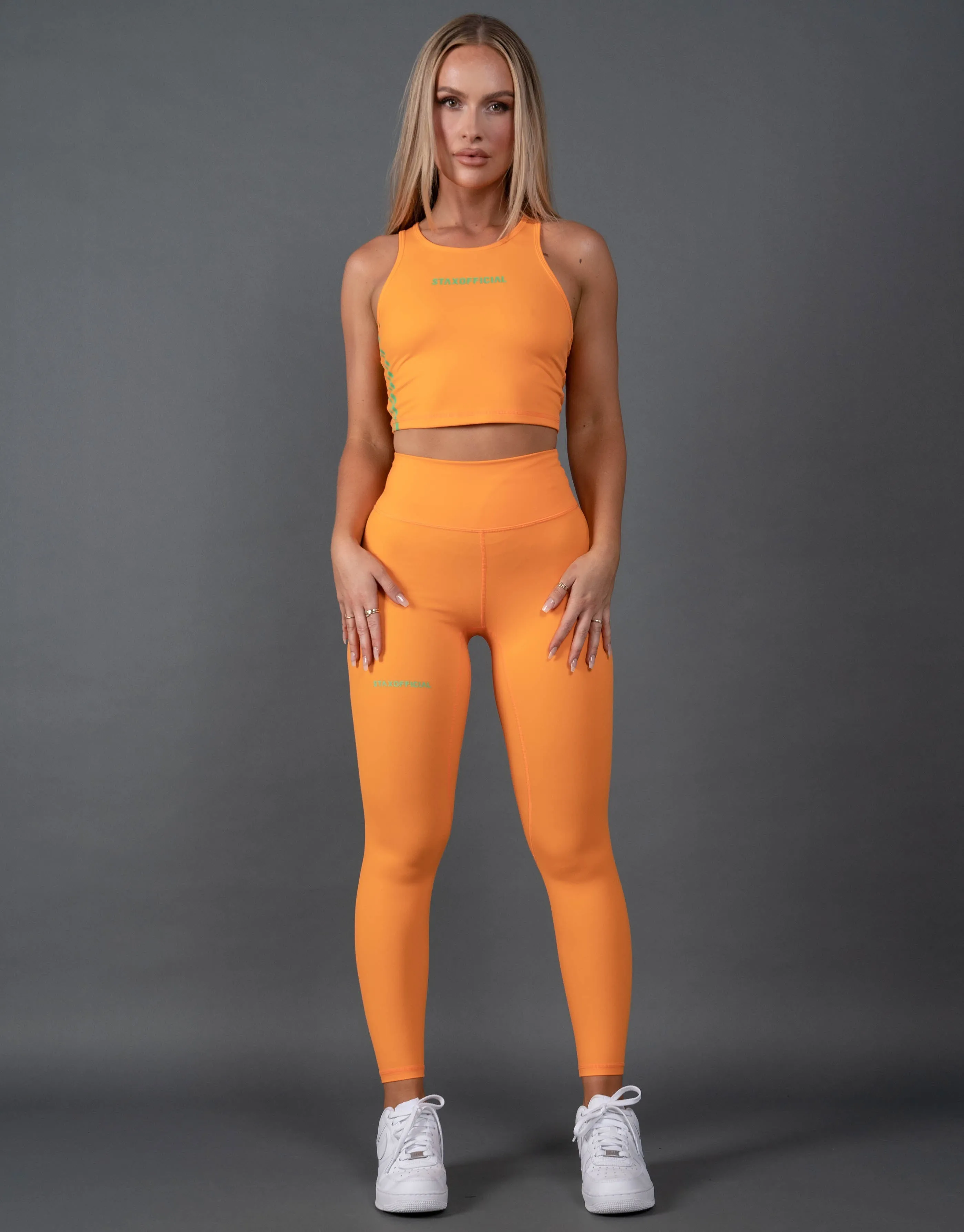 Summer 22 Full Length Tights - Orange