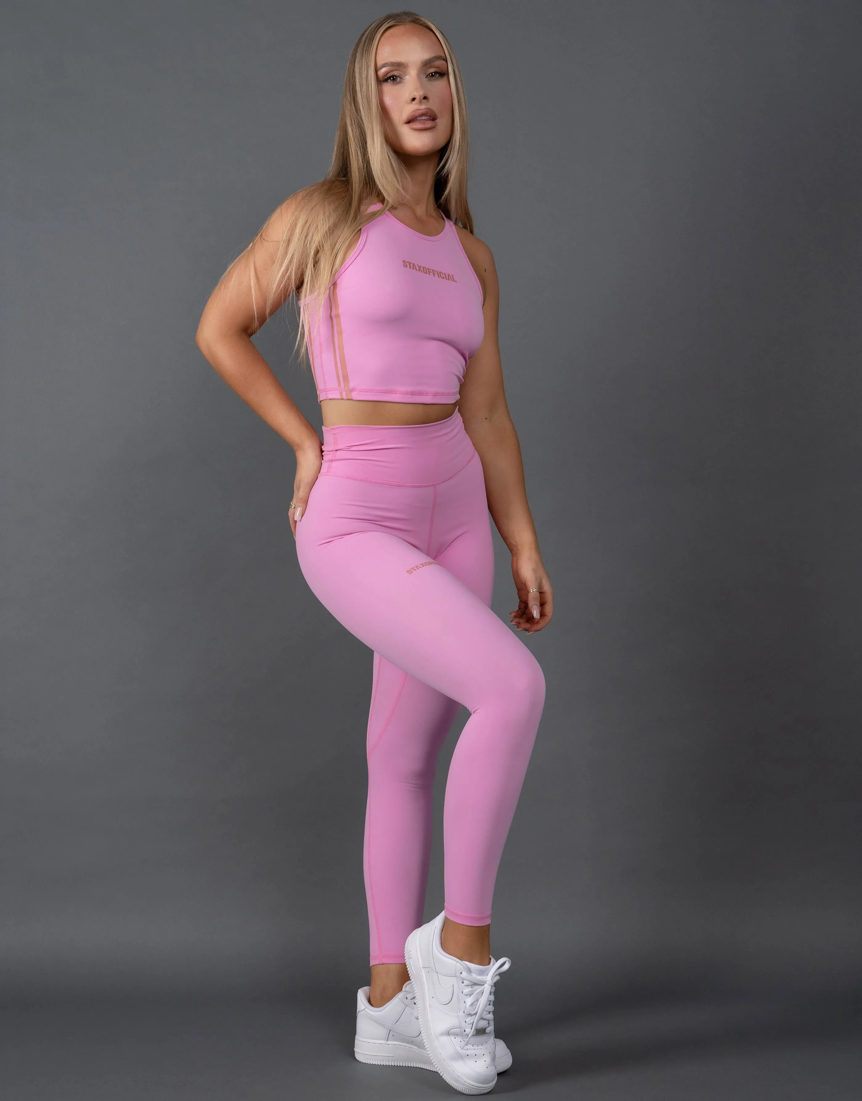 Summer 22 Full Length Tights - Pink