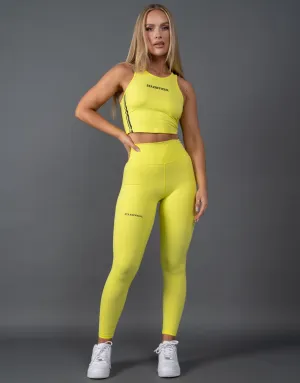Summer 22 Full Length Tights - Yellow