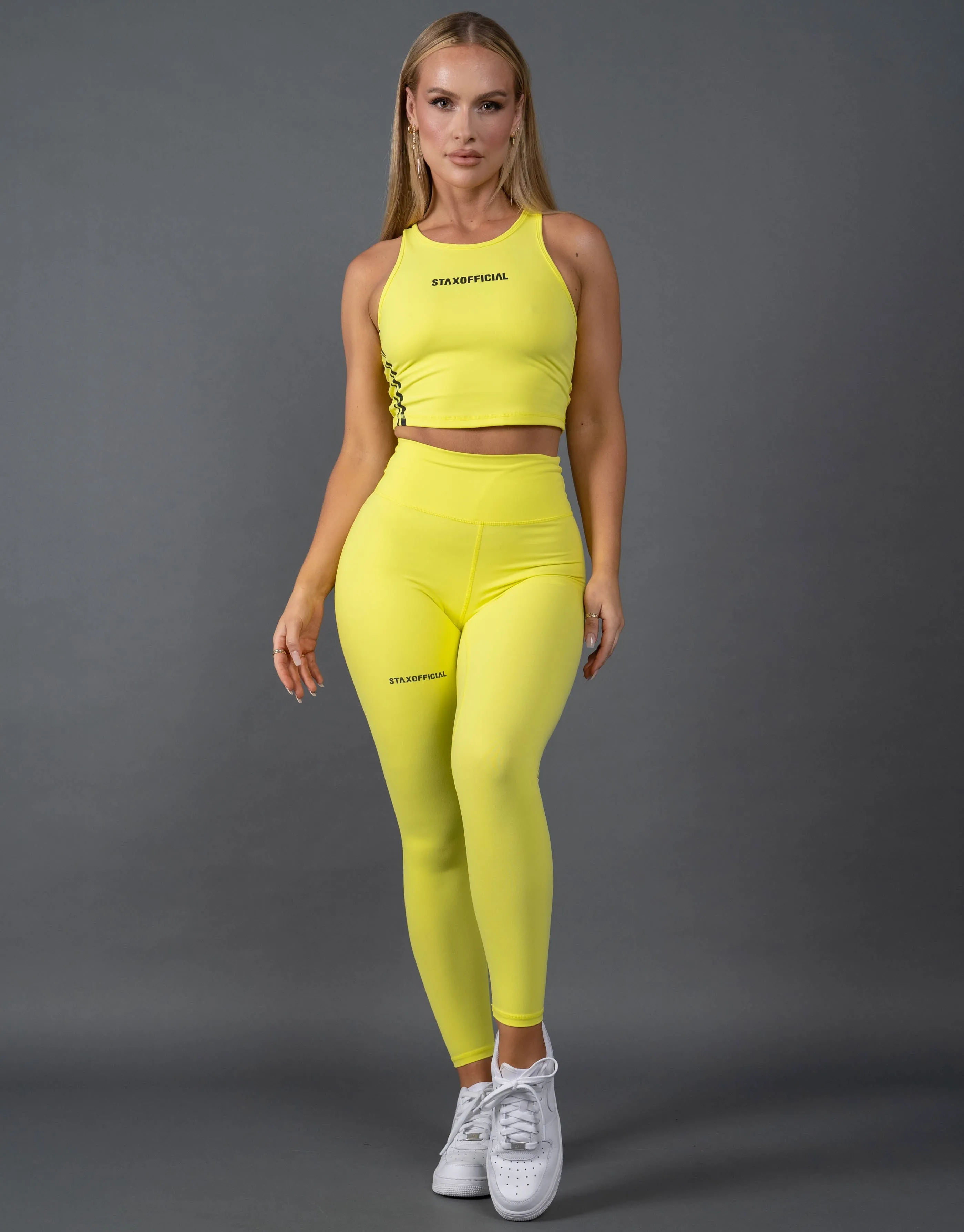 Summer 22 Full Length Tights - Yellow