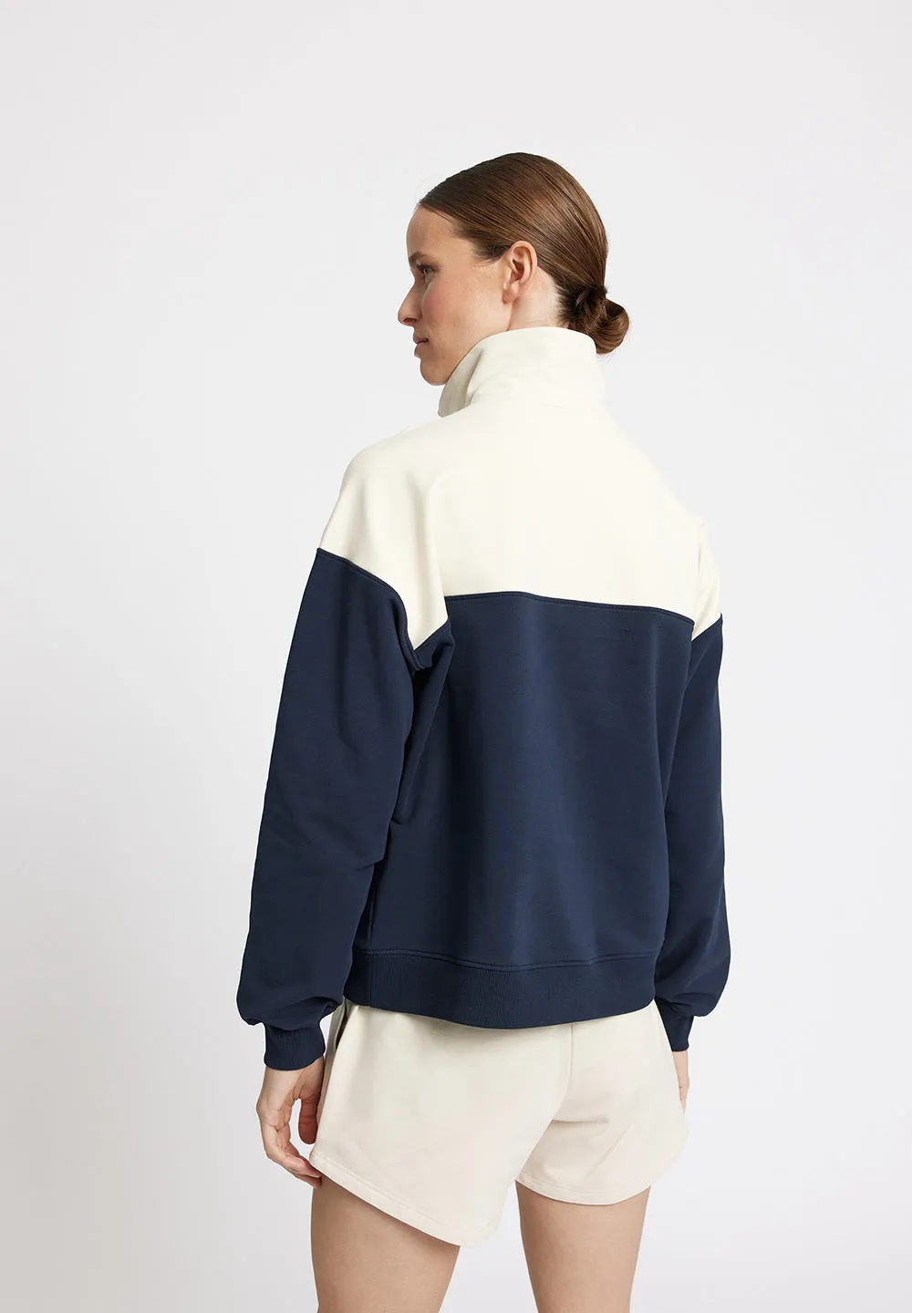 Sweat Imola Half Zip - navy