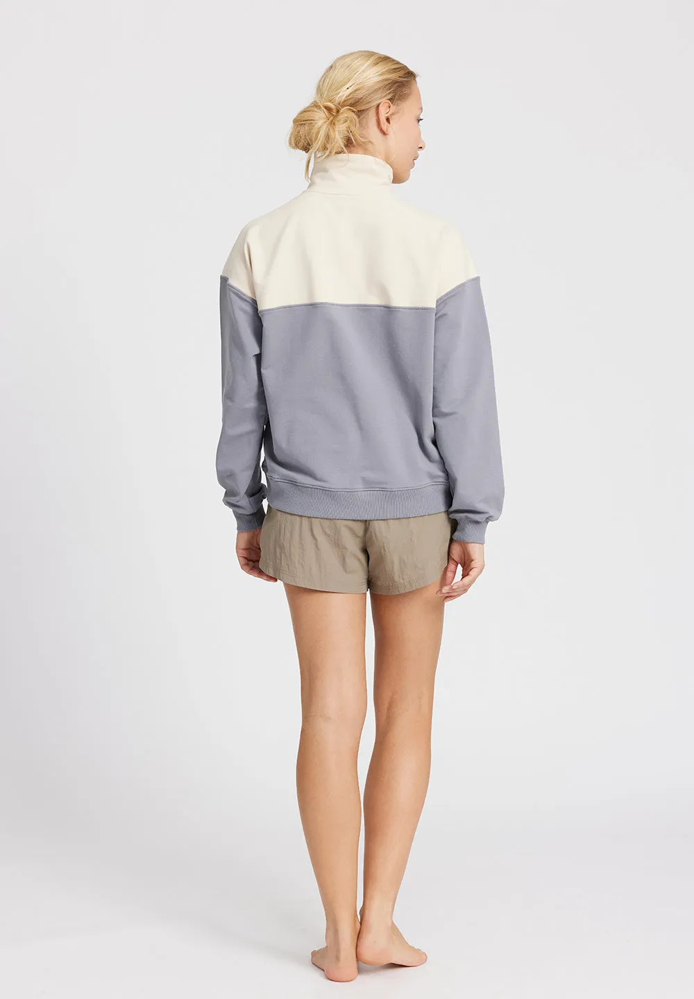 Sweat Imola Half Zip - twillight blue