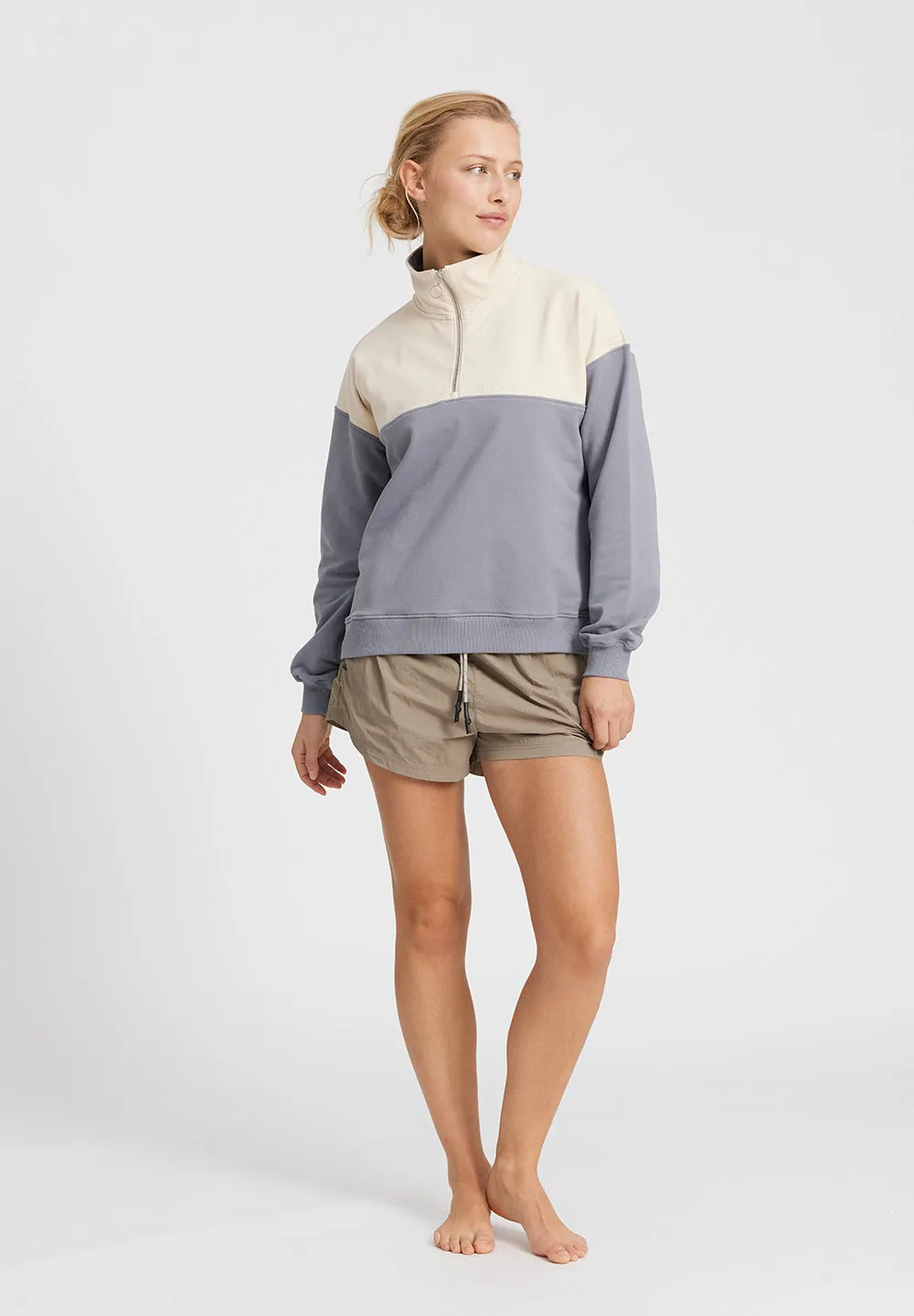 Sweat Imola Half Zip - twillight blue