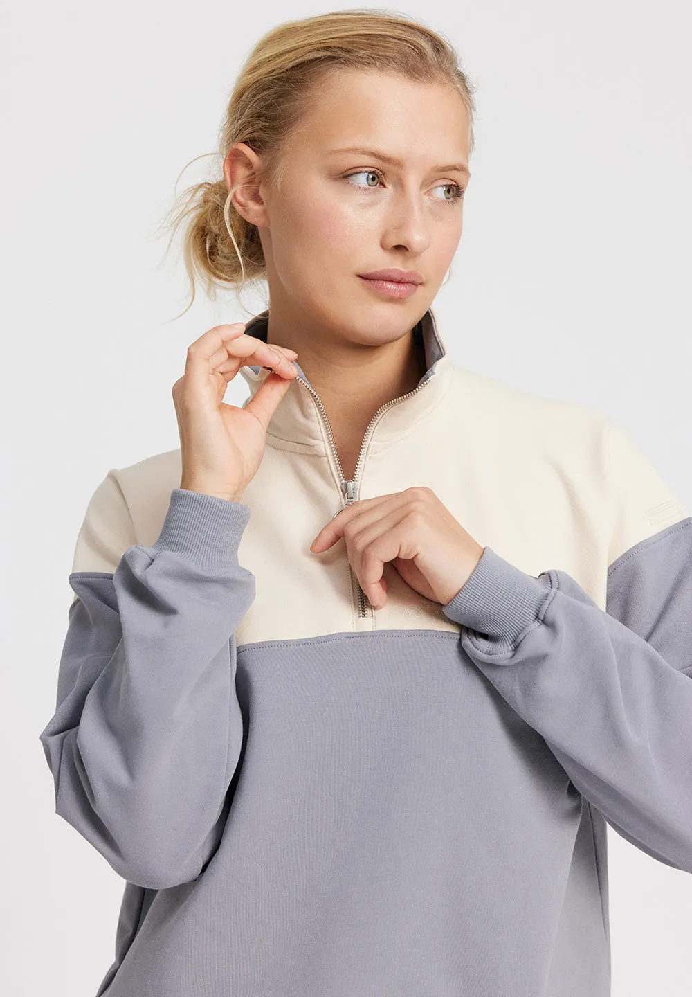 Sweat Imola Half Zip - twillight blue