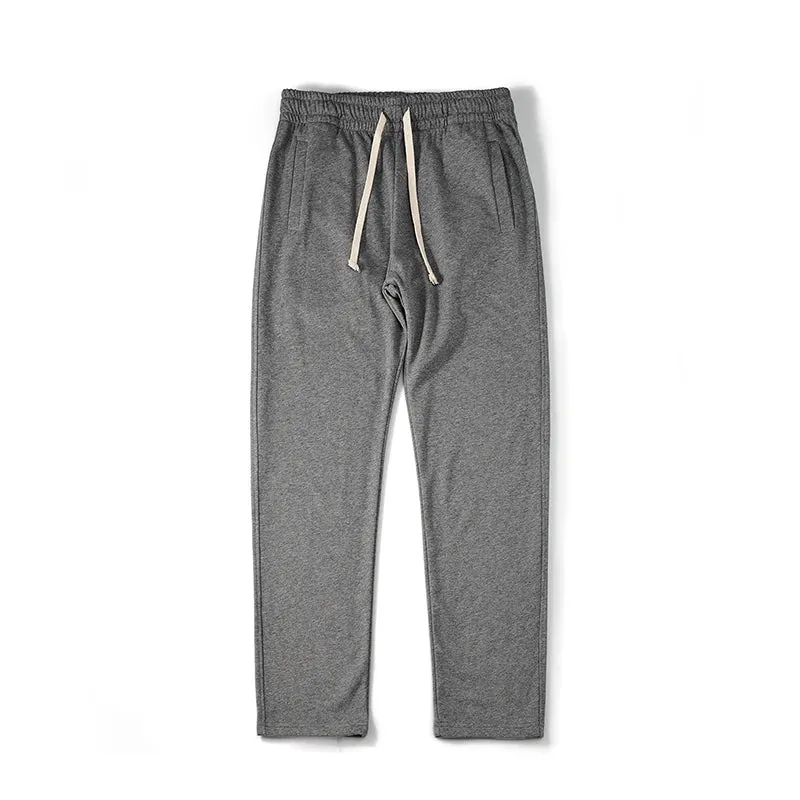Sweatpants Men Brown Jogger Sport Straight Leg Long Casual Pants - Streetwear Loose Oversized Trousers