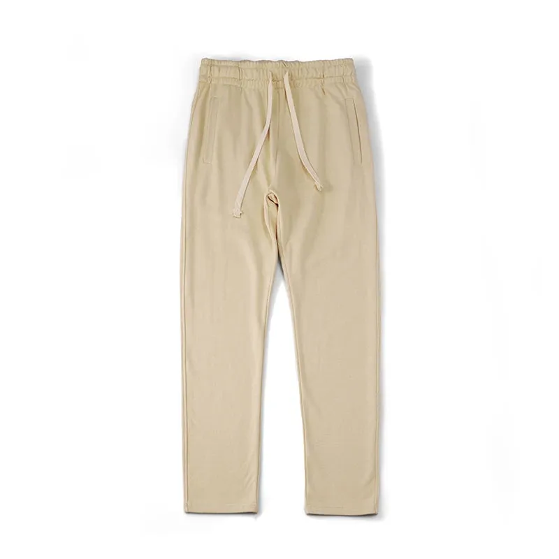 Sweatpants Men Brown Jogger Sport Straight Leg Long Casual Pants - Streetwear Loose Oversized Trousers