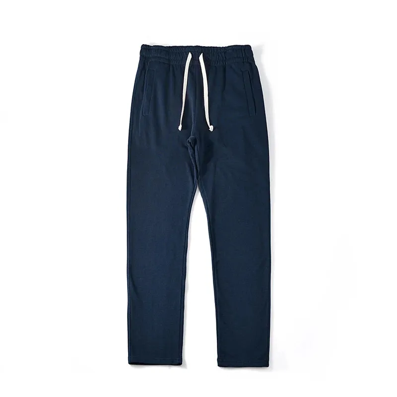 Sweatpants Men Brown Jogger Sport Straight Leg Long Casual Pants - Streetwear Loose Oversized Trousers
