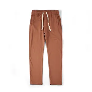 Sweatpants Men Brown Jogger Sport Straight Leg Long Casual Pants - Streetwear Loose Oversized Trousers
