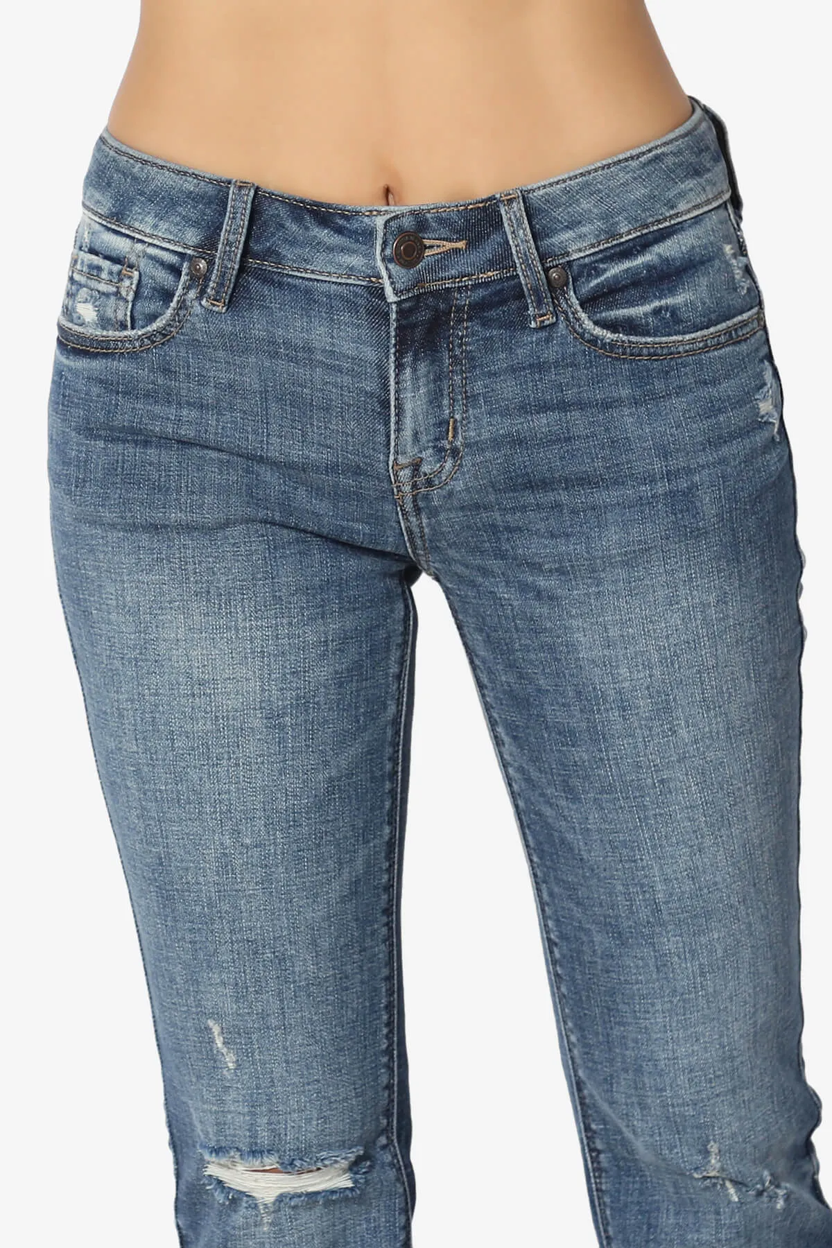 Tana Low Rise Relaxed Bootcut Jeans