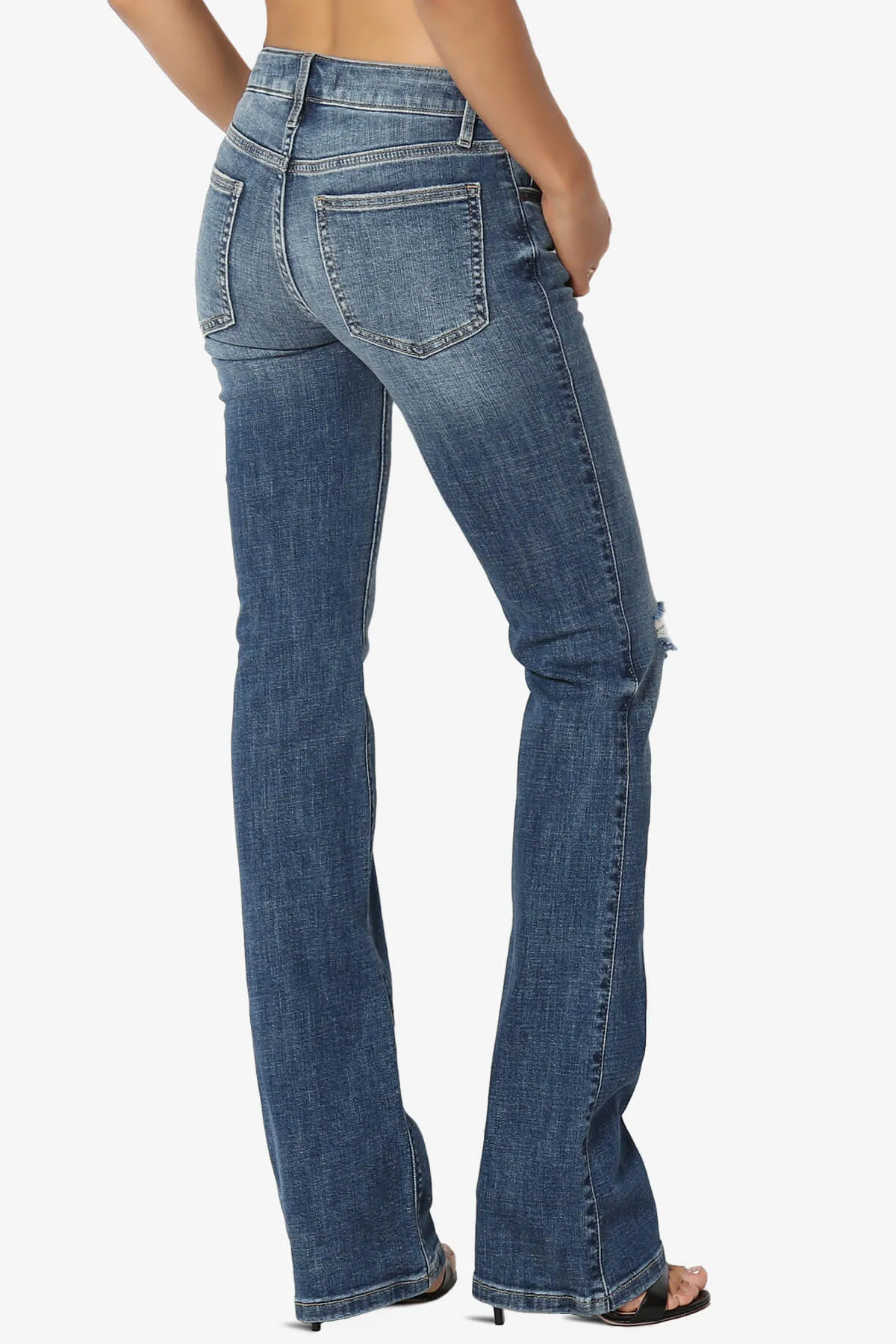 Tana Low Rise Relaxed Bootcut Jeans