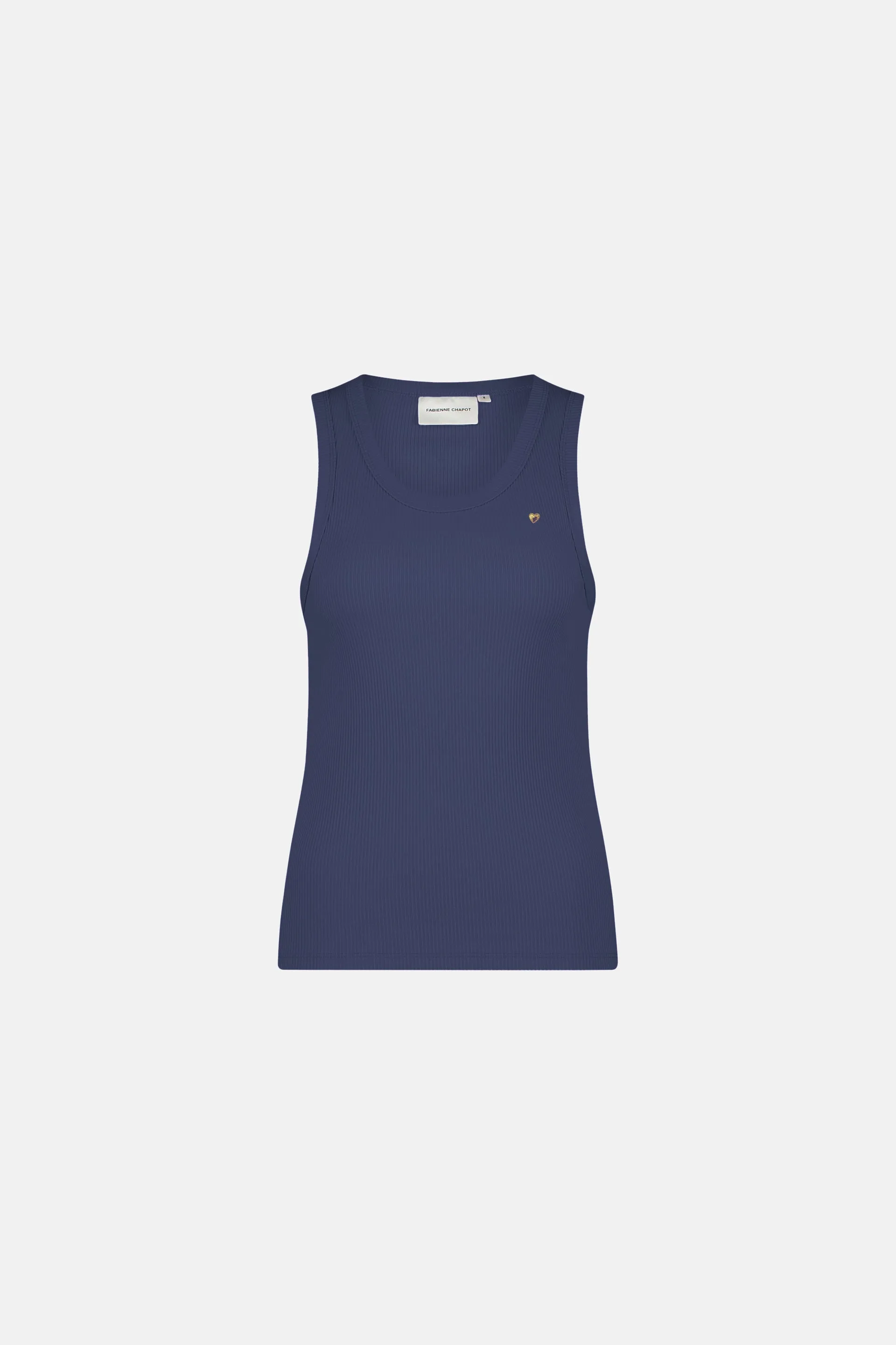 Tanja Jersey Tank | After Midnight Blue
