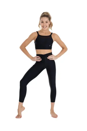 TFM1831G4 - Bloch X Flo Active Sydney Mesh Insert Leggings