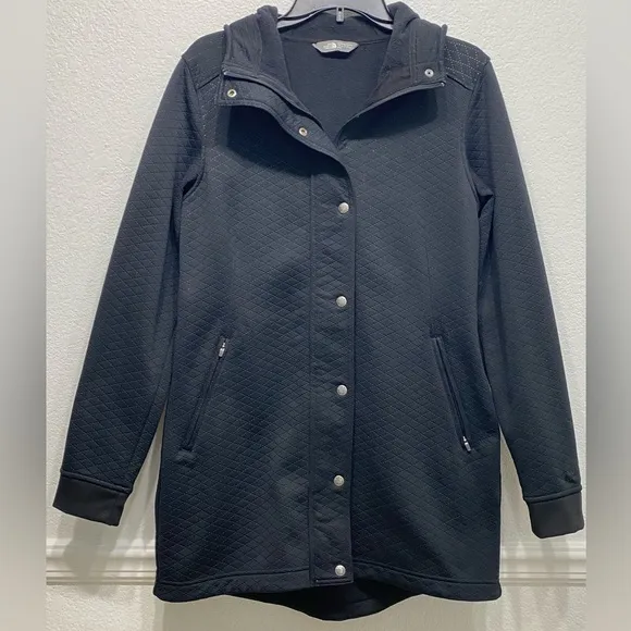 The North Face, Recover Up, Black quilted, Fleece Lined Jacket, Activewear Sz M.