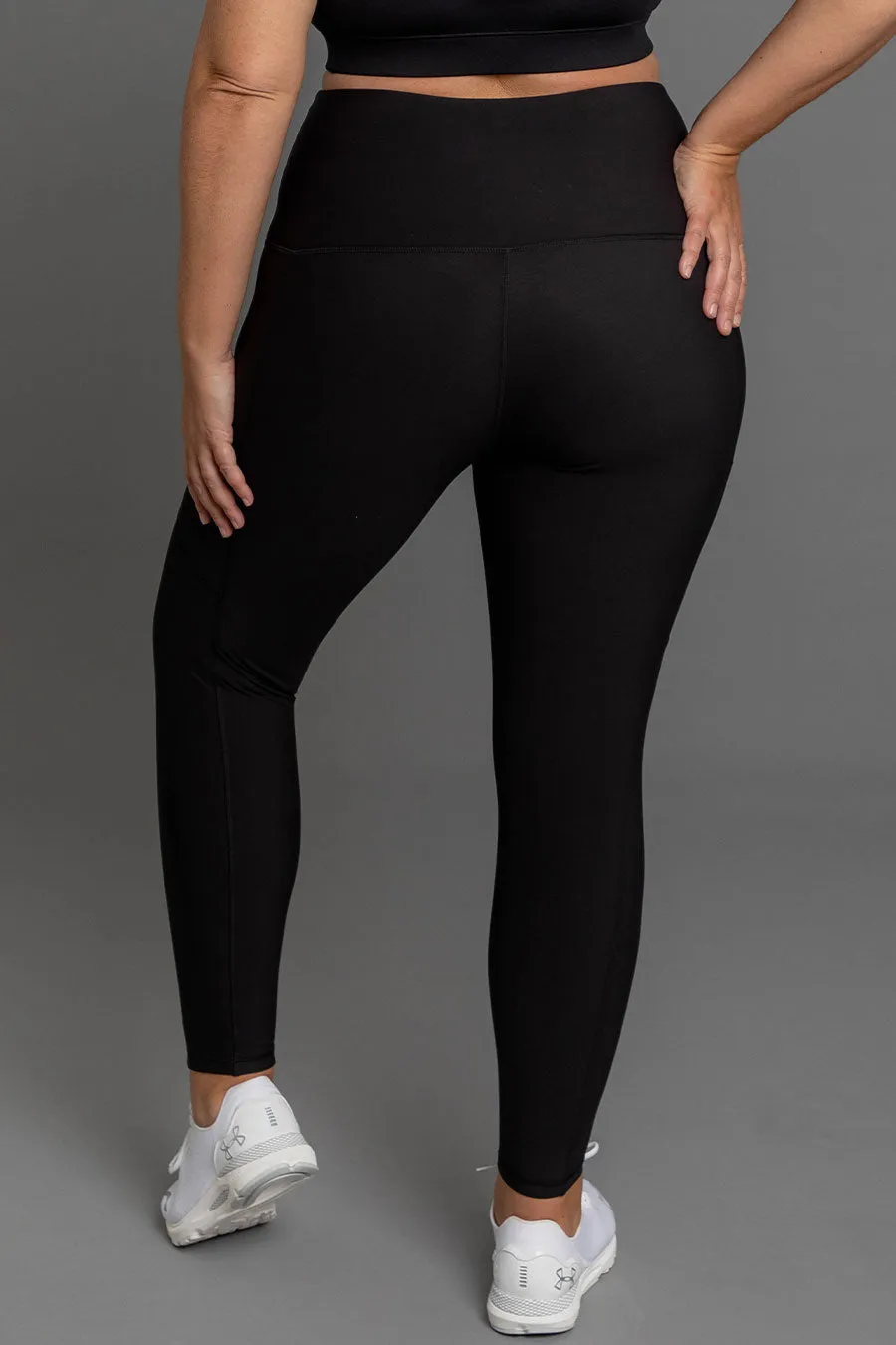 Thermal Pocket Full Length Legging - Black