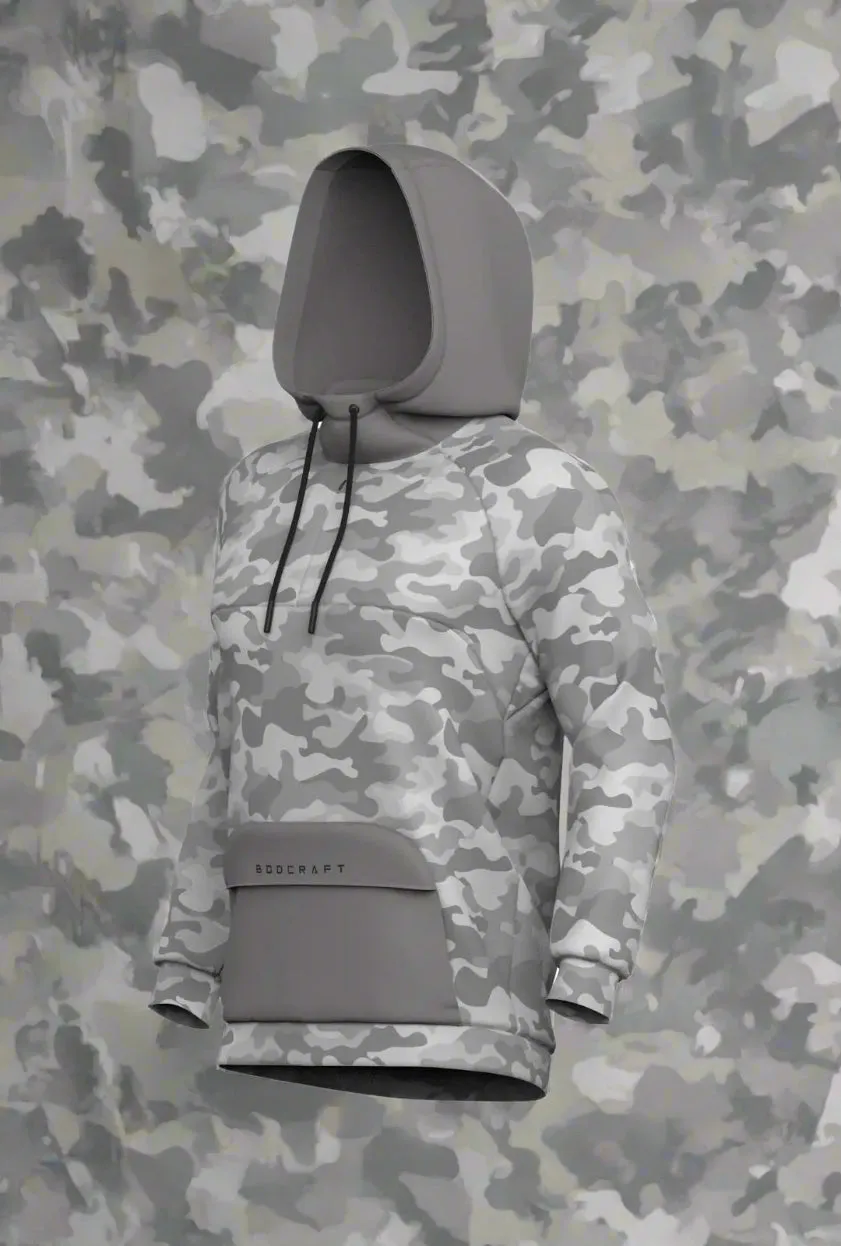 Total War Endgame Performance Hoodie - Snow Camo