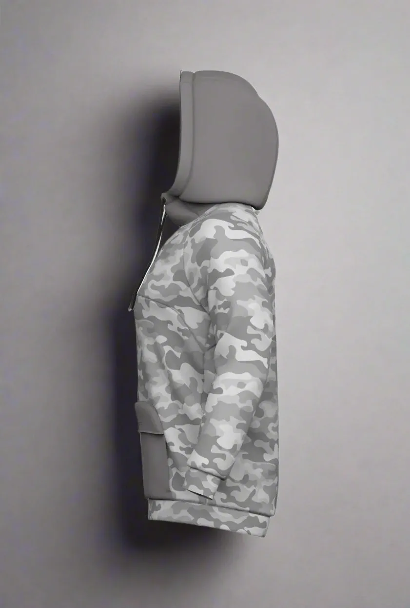 Total War Endgame Performance Hoodie - Snow Camo