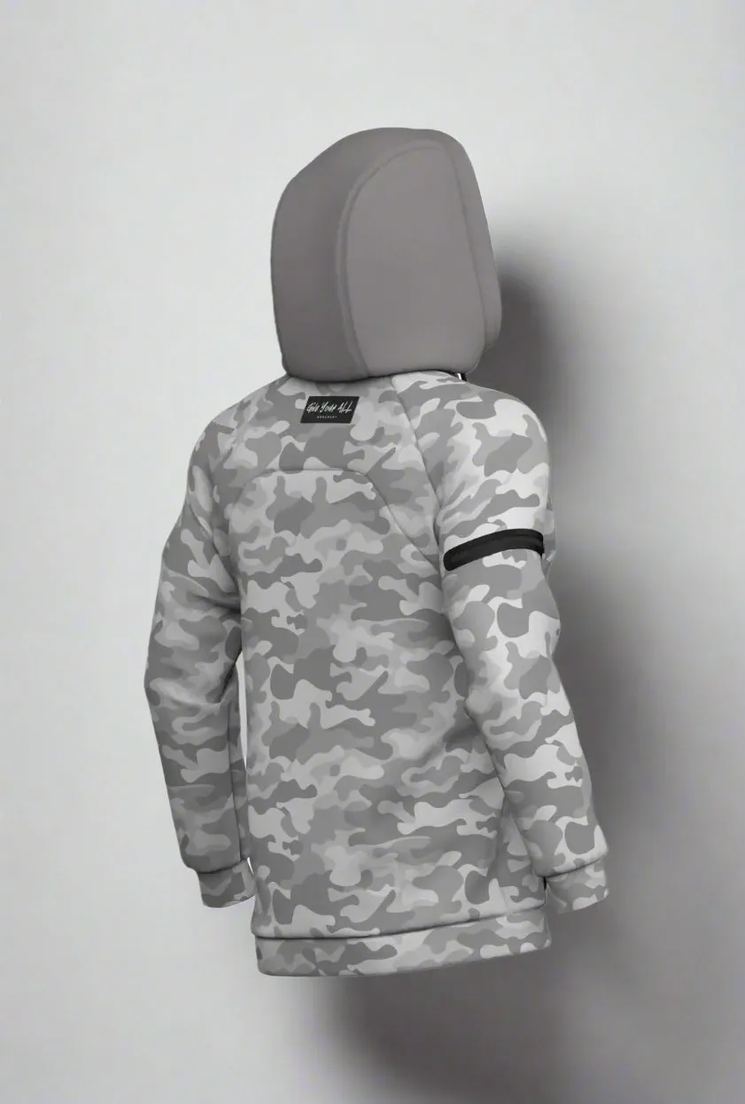Total War Endgame Performance Hoodie - Snow Camo