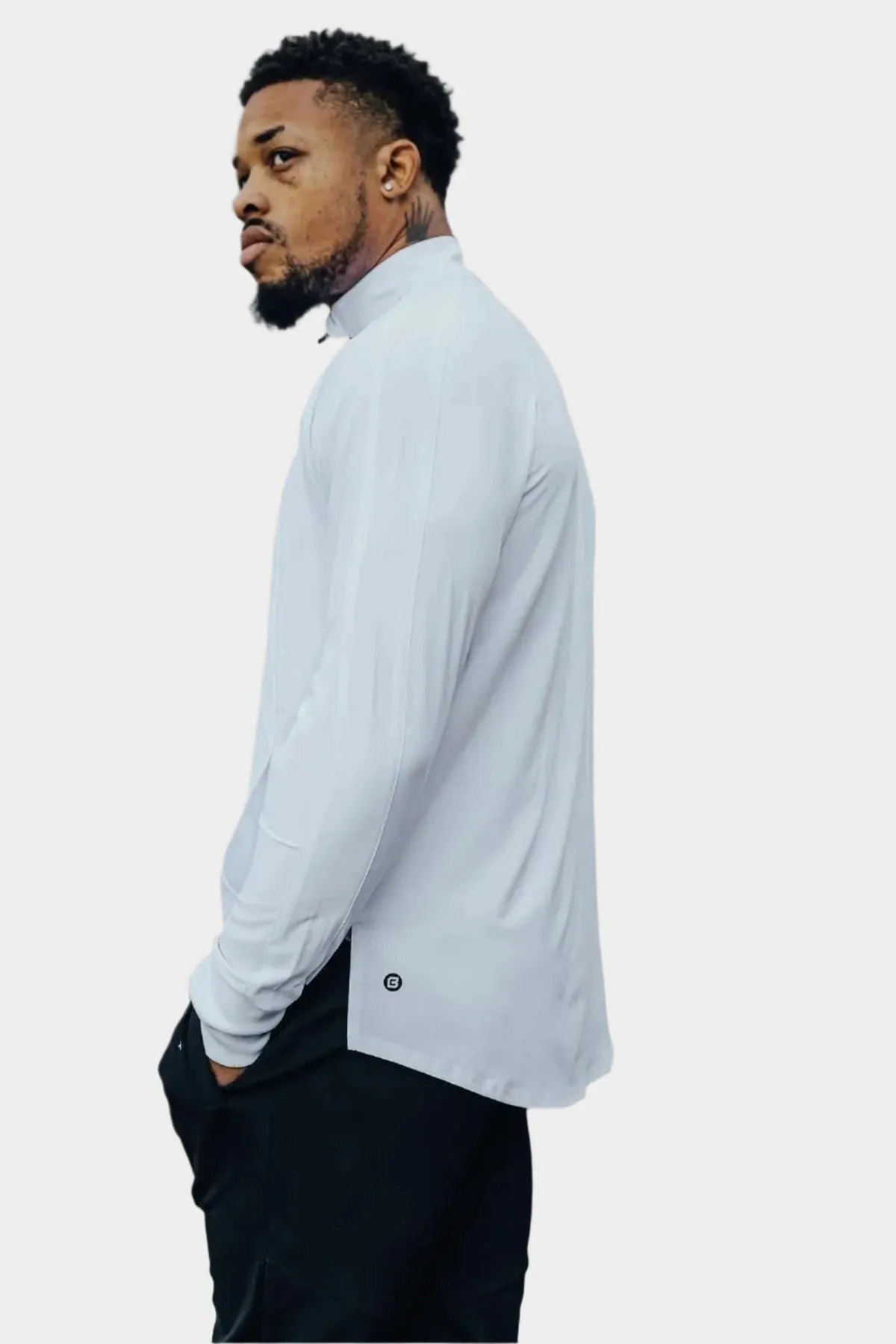 Total War Lux Full-Zip Jacket - Blizzard White