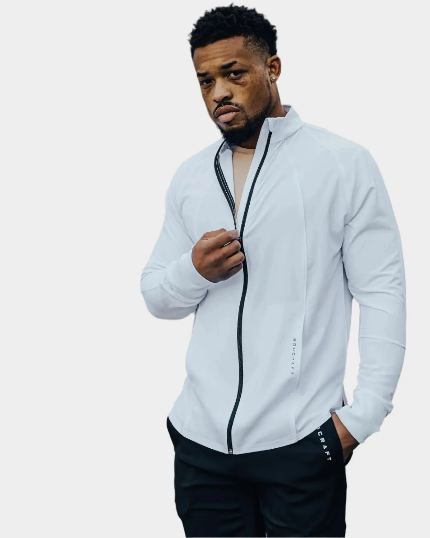 Total War Lux Full-Zip Jacket - Blizzard White