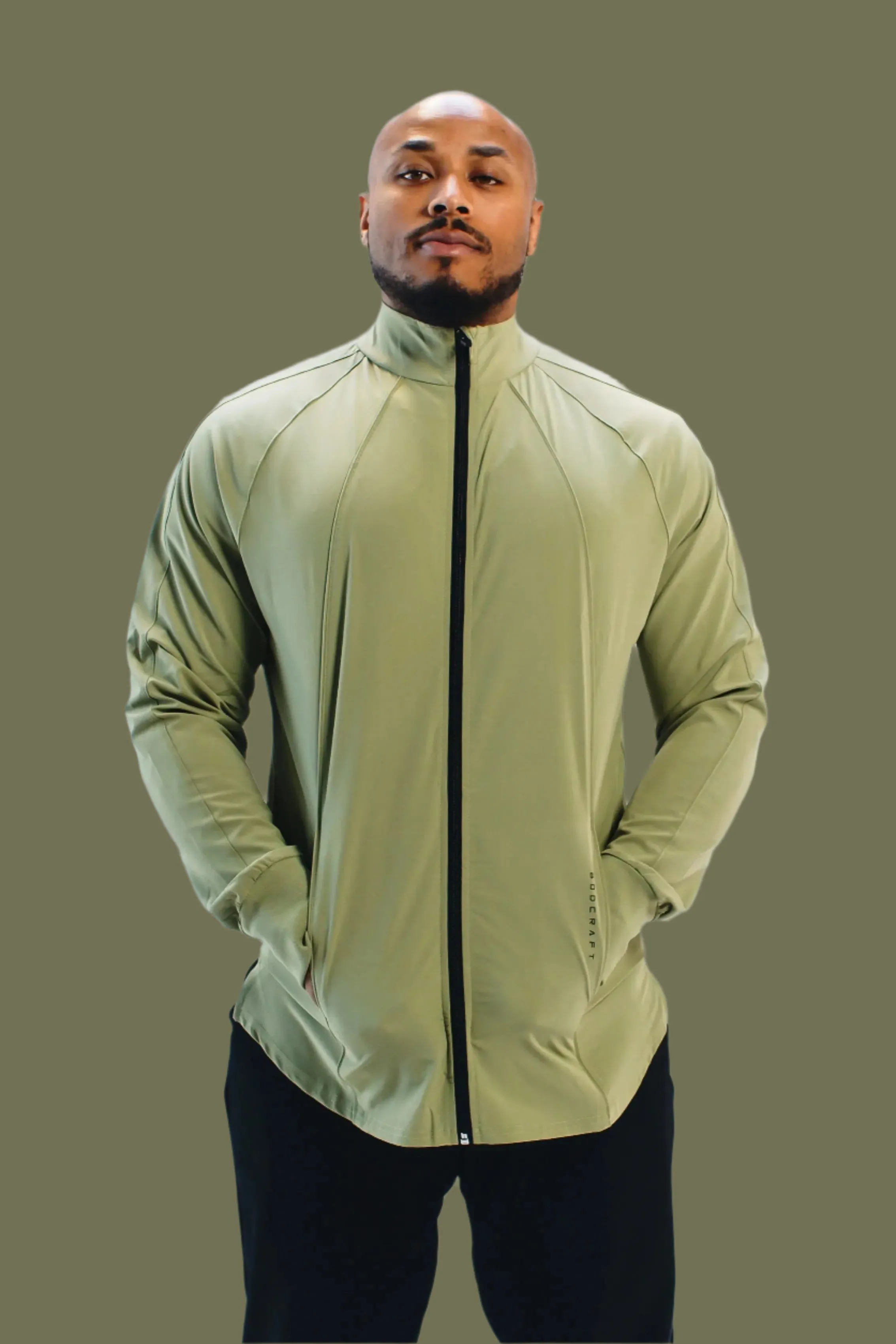 Total War Lux Full-Zip Jacket - Light Olive