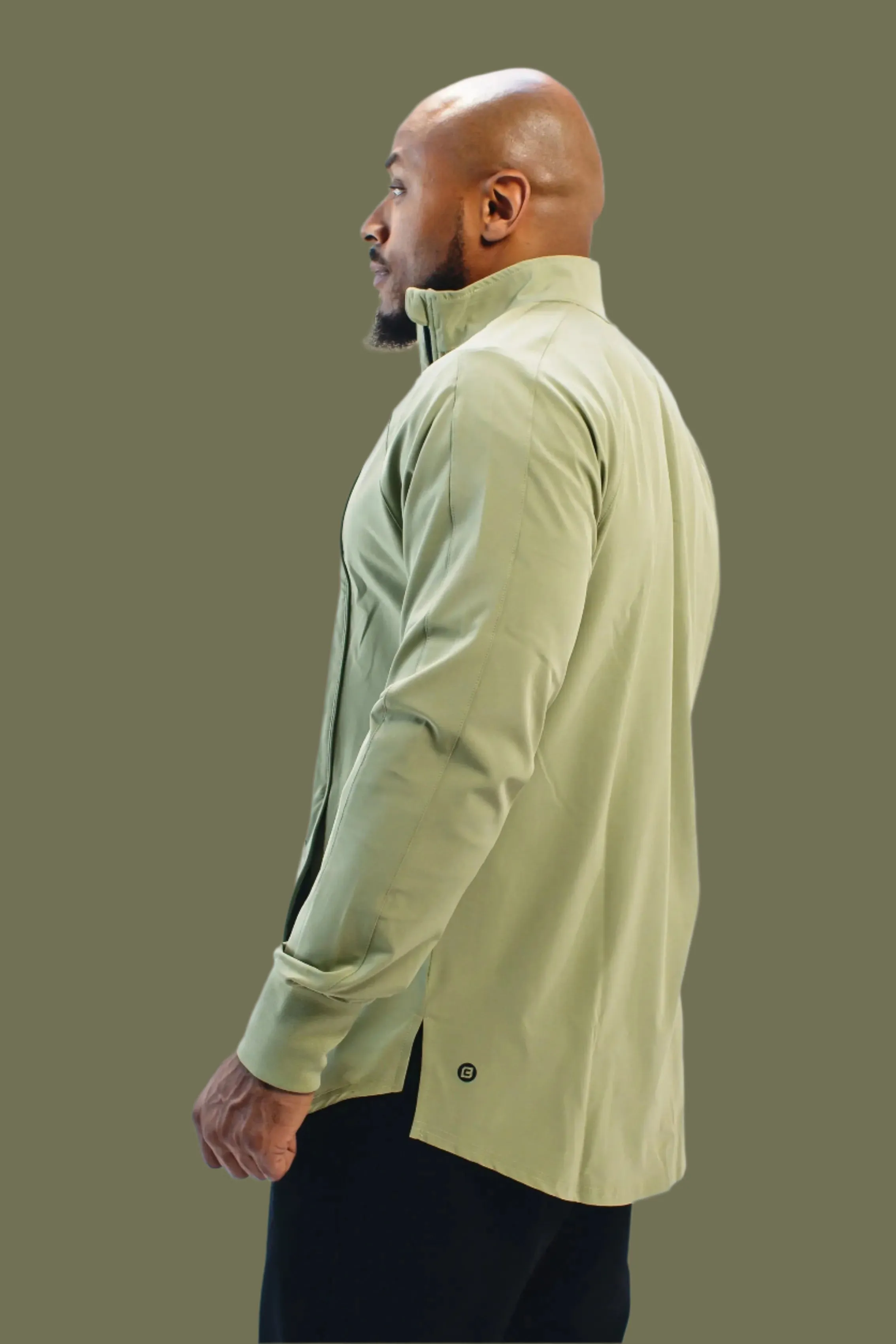 Total War Lux Full-Zip Jacket - Light Olive