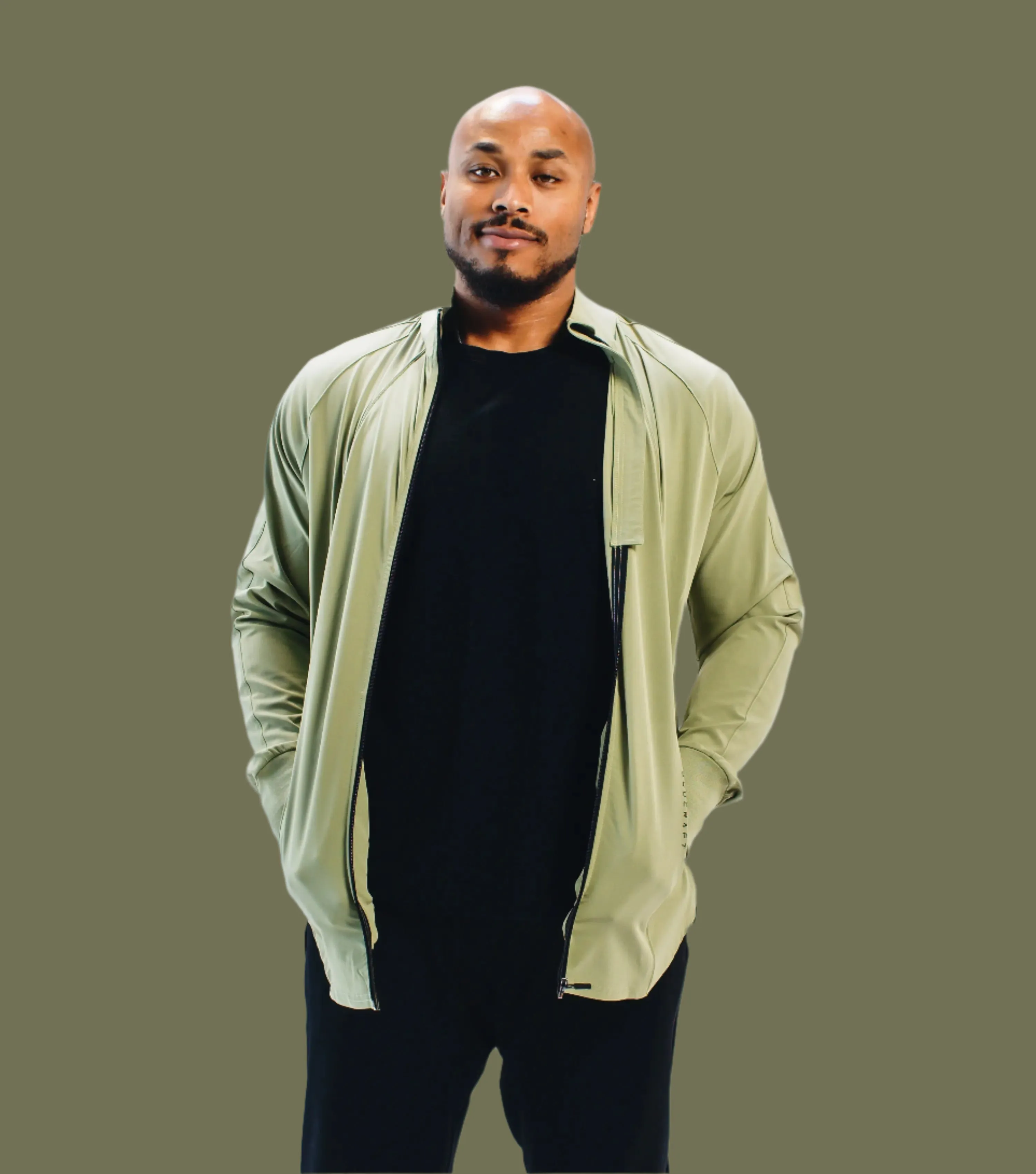 Total War Lux Full-Zip Jacket - Light Olive