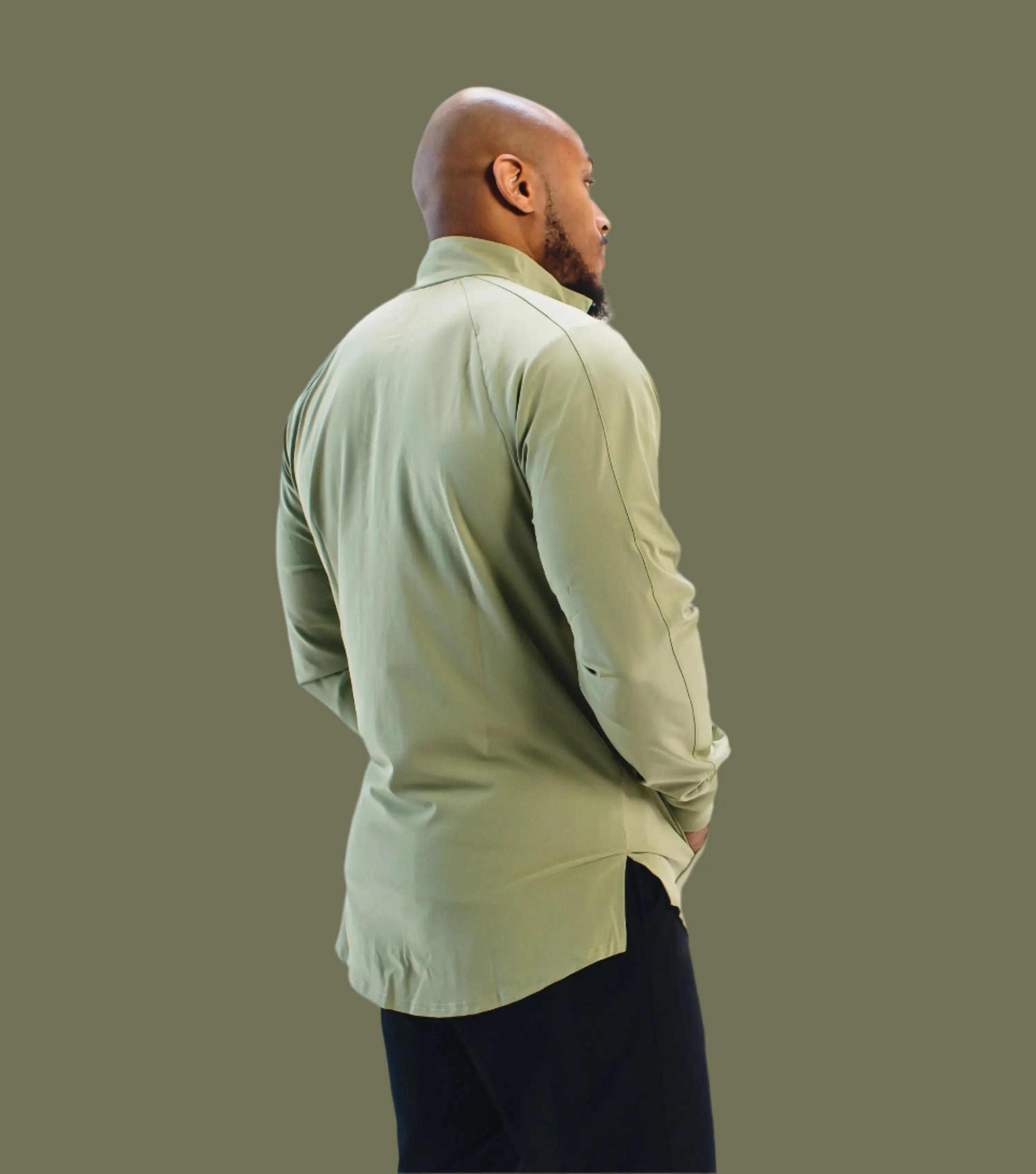 Total War Lux Full-Zip Jacket - Light Olive