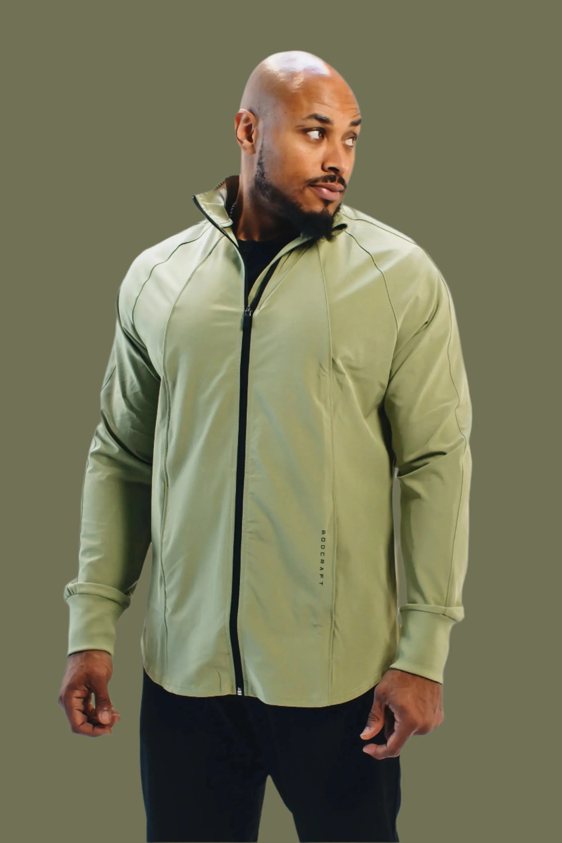 Total War Lux Full-Zip Jacket - Light Olive