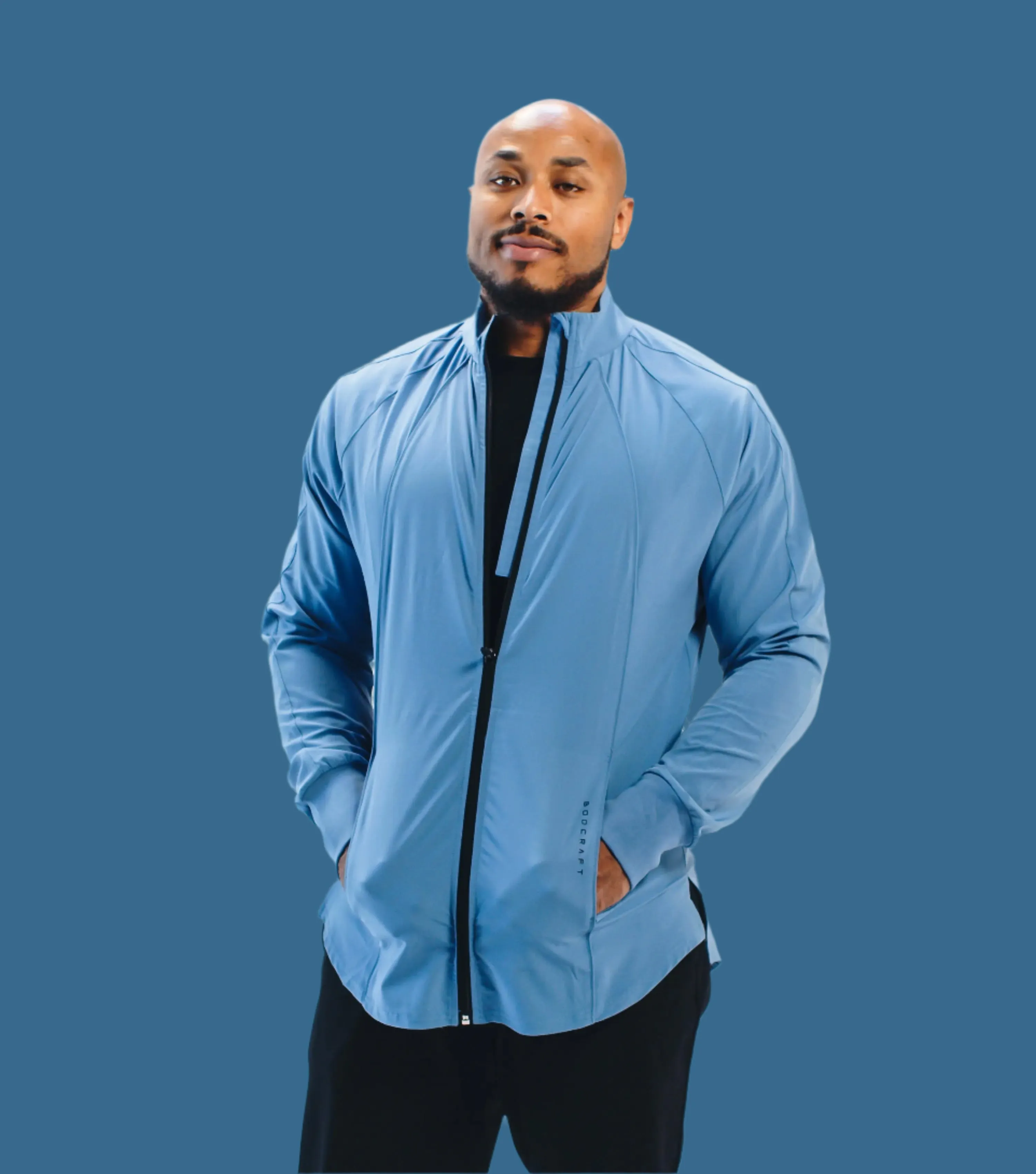 Total War Lux Full-Zip Jacket - Sapphire Blue