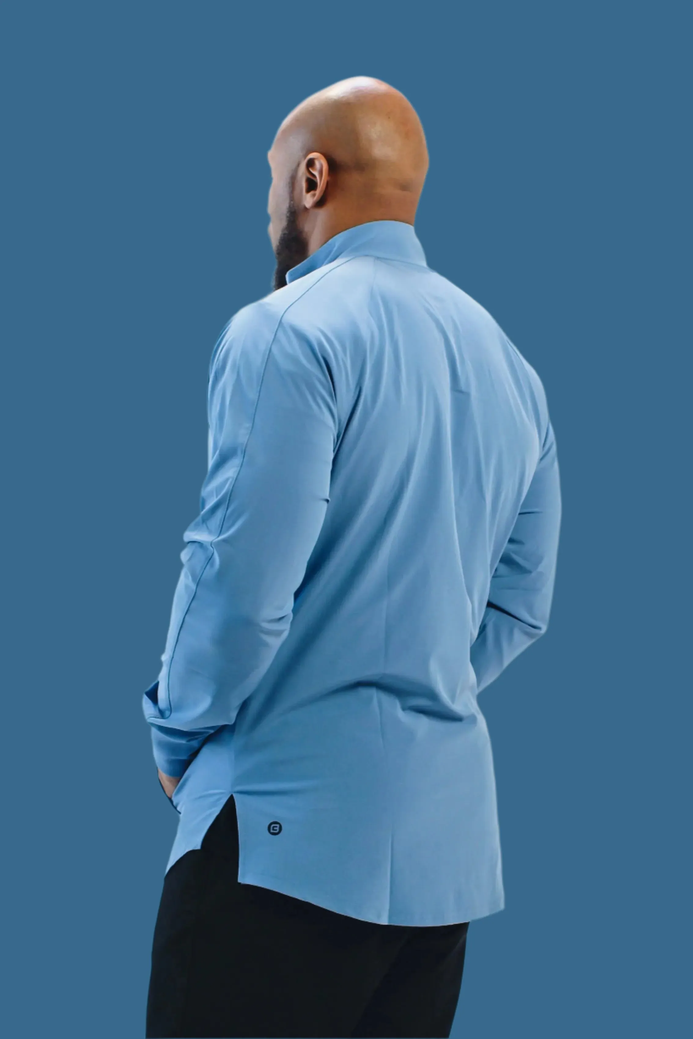 Total War Lux Full-Zip Jacket - Sapphire Blue