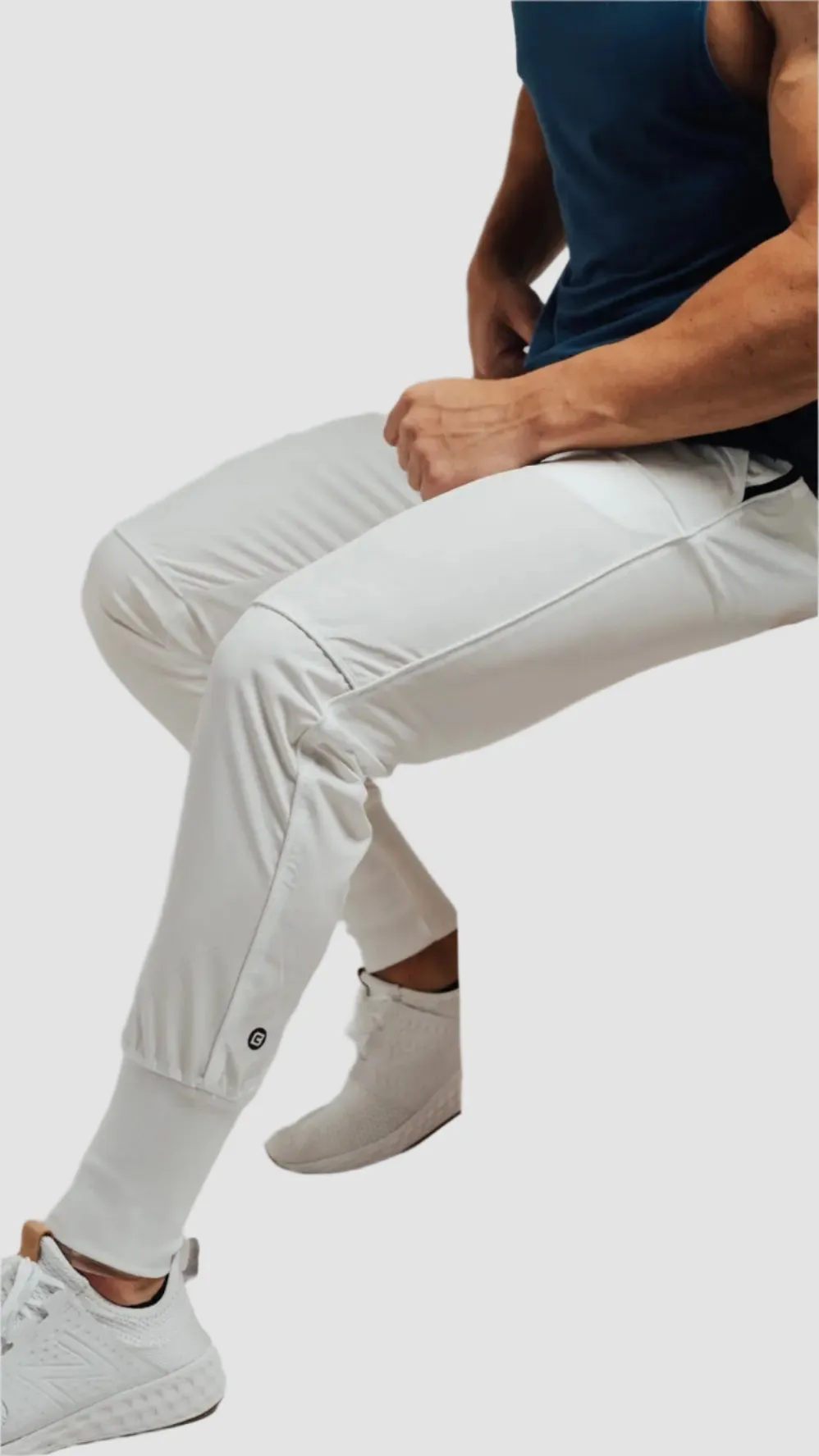 Total War Lux Jogger - Off-White