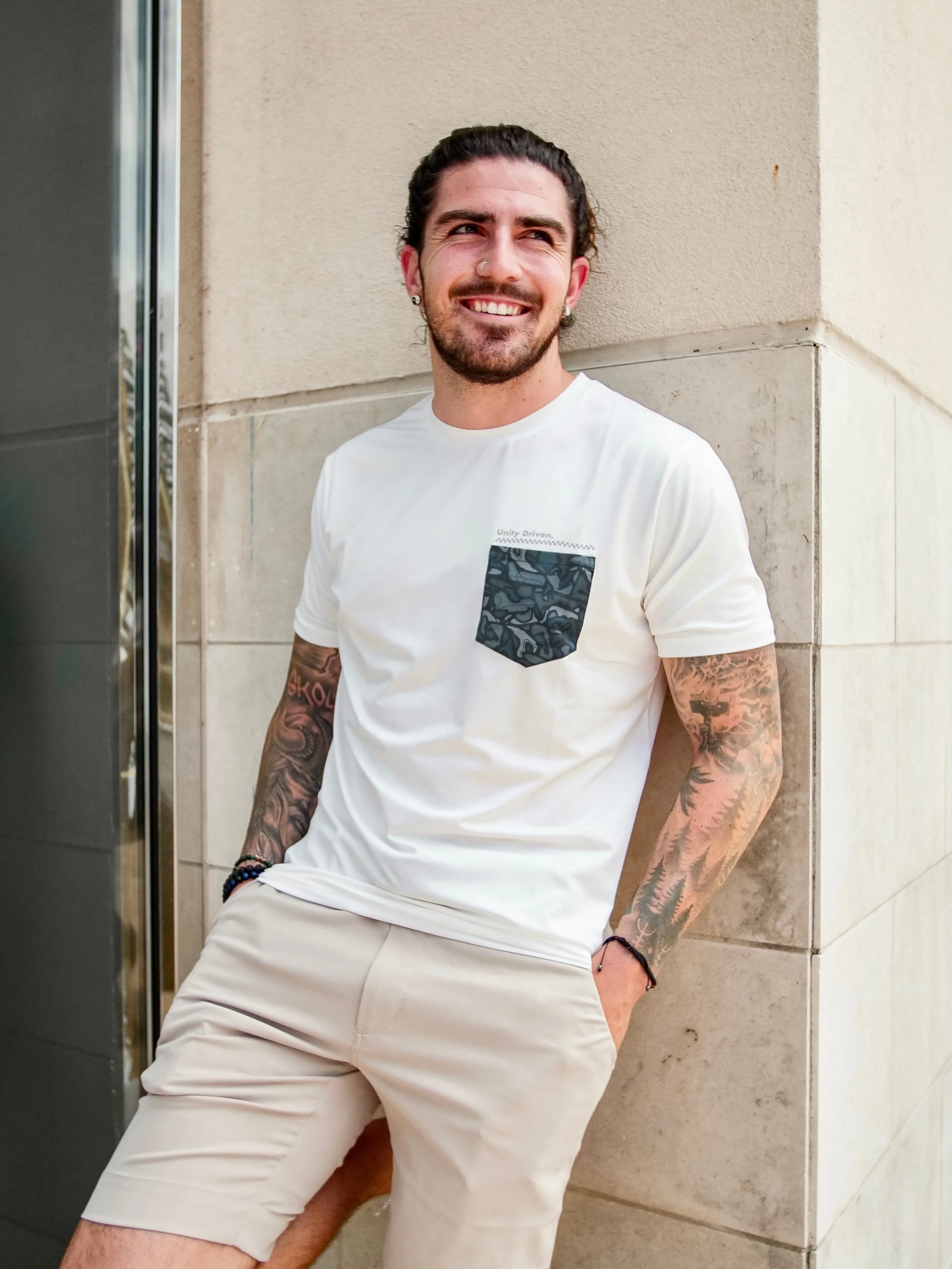Track Skin Pocket Active Tee