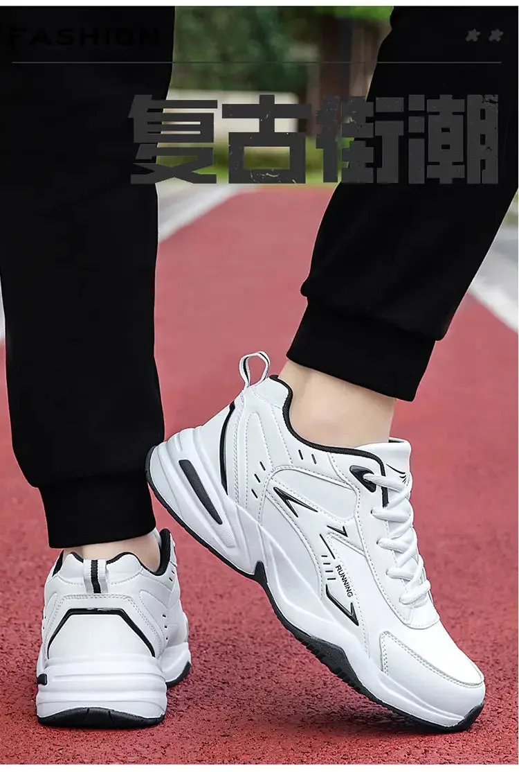 Trendy Breathable Thick Sole Men’s Casual Sneakers
