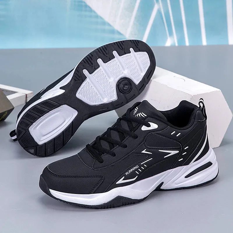 Trendy Breathable Thick Sole Men’s Casual Sneakers