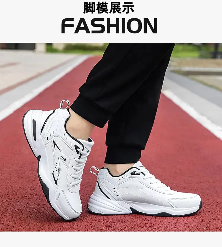 Trendy Breathable Thick Sole Men’s Casual Sneakers
